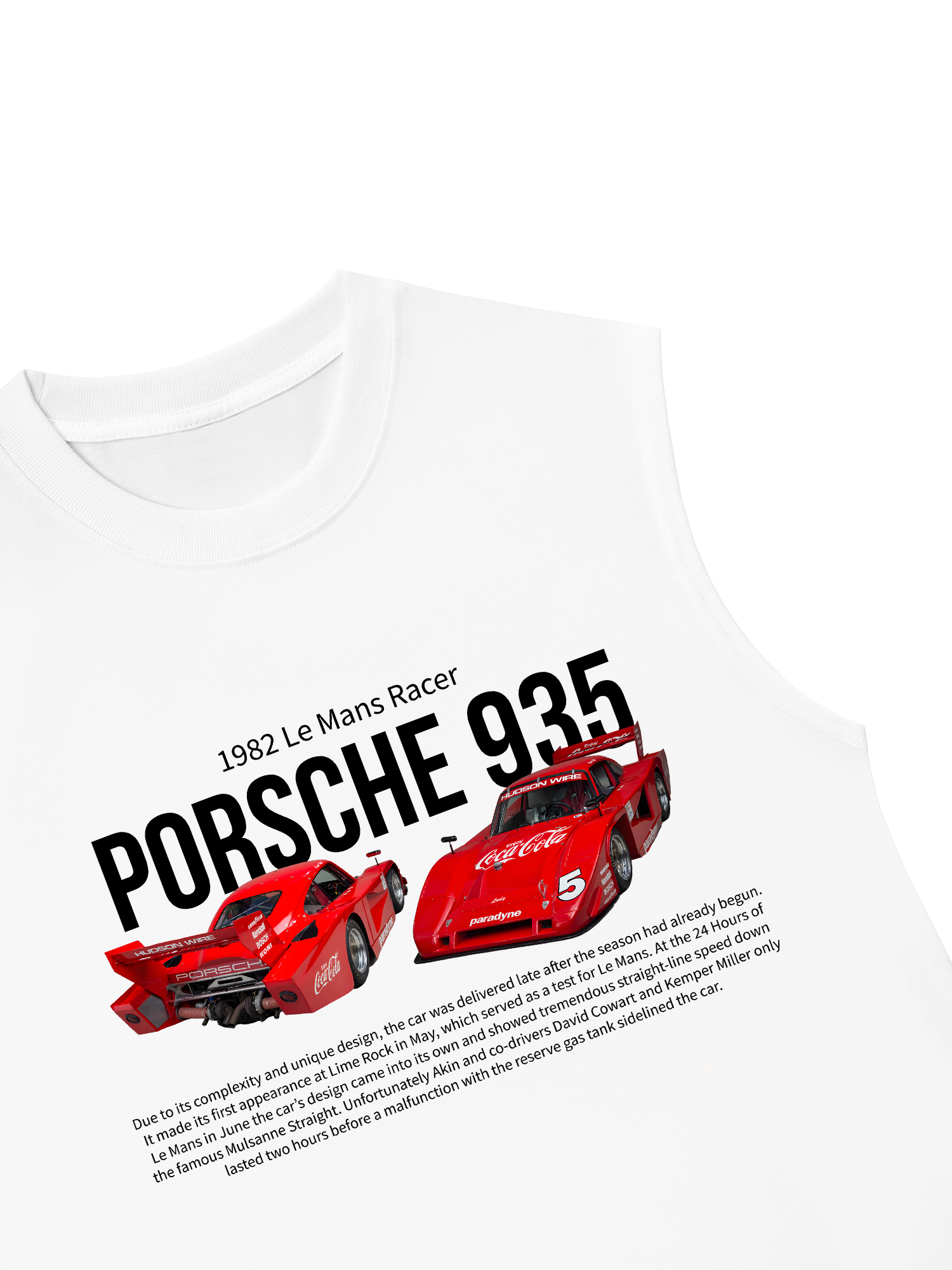 Áo Ba Lỗ Relaxed Fit Porsche 935 Coca Cola