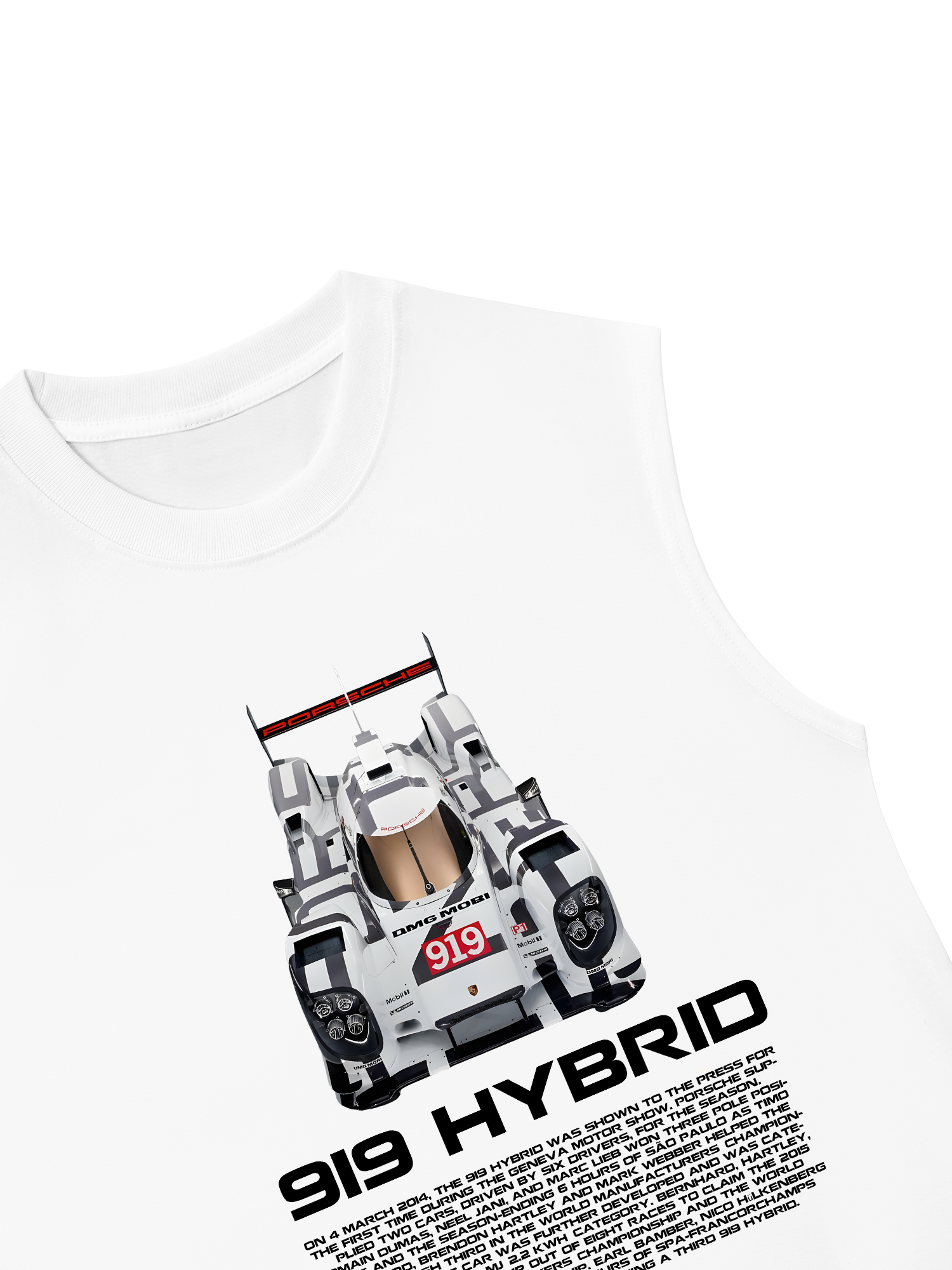 Áo Ba Lỗ Relaxed Fit Porsche 919 HYBRID