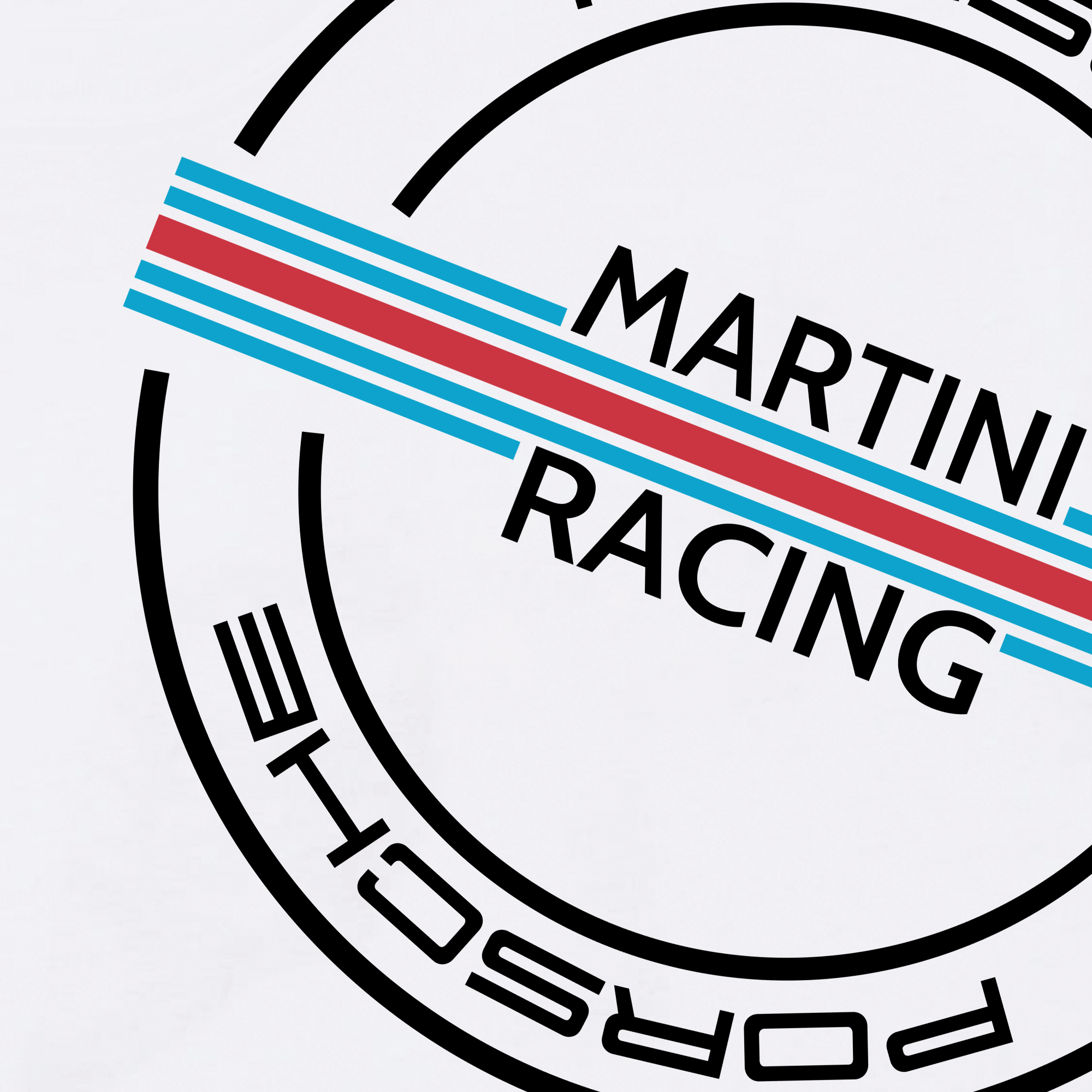 Áo Thun Oversize Porsche Martini Racing