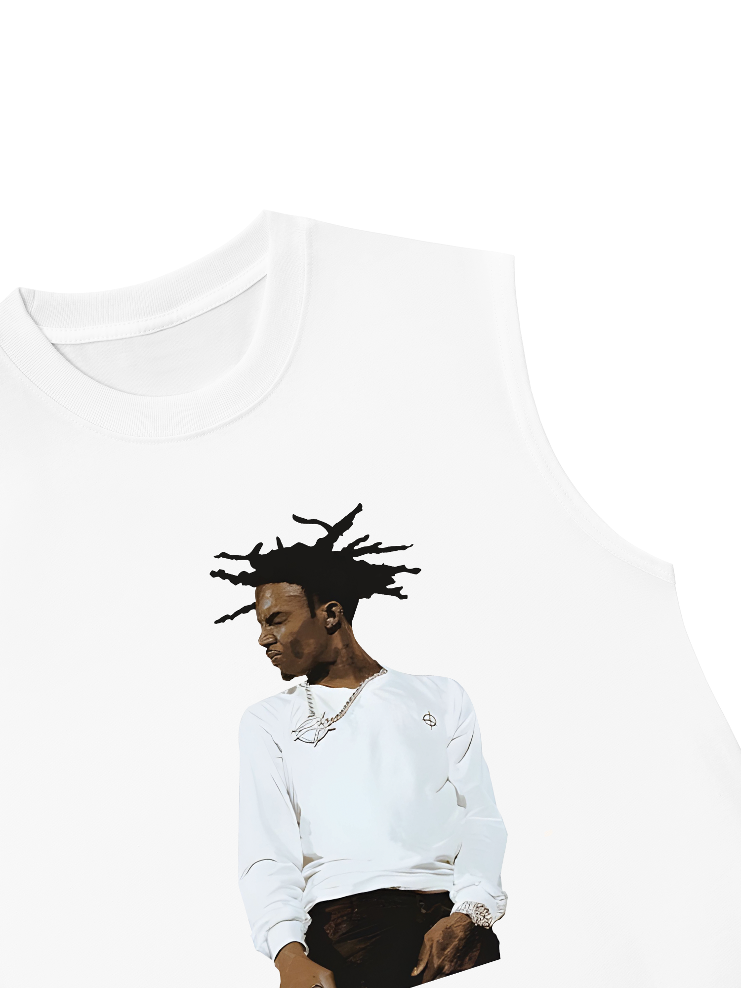 Áo Ba Lỗ Relaxed Fit Rapper Play Boi