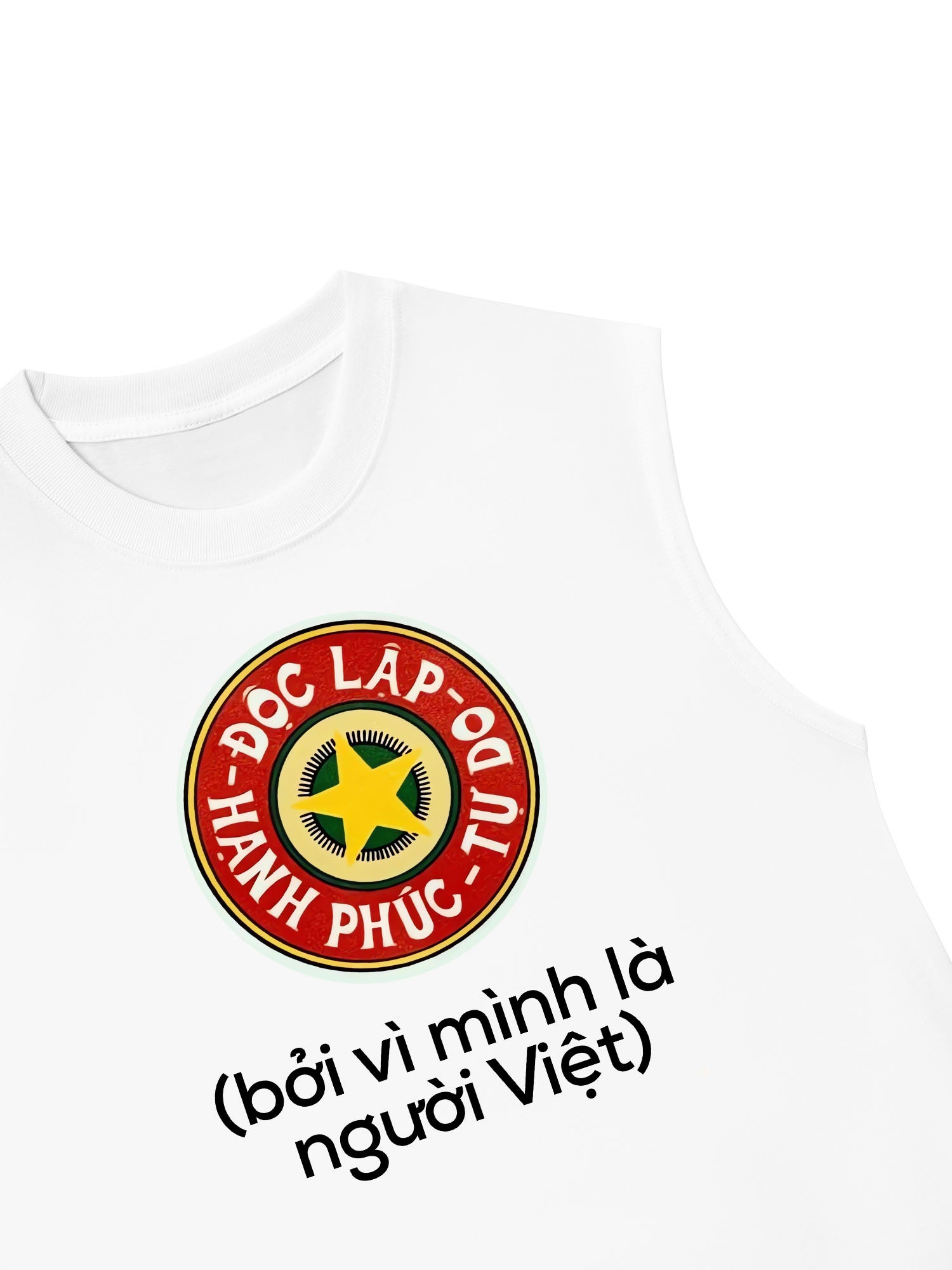 Áo Ba Lỗ Relaxed Fit Cao Sao Đỏ