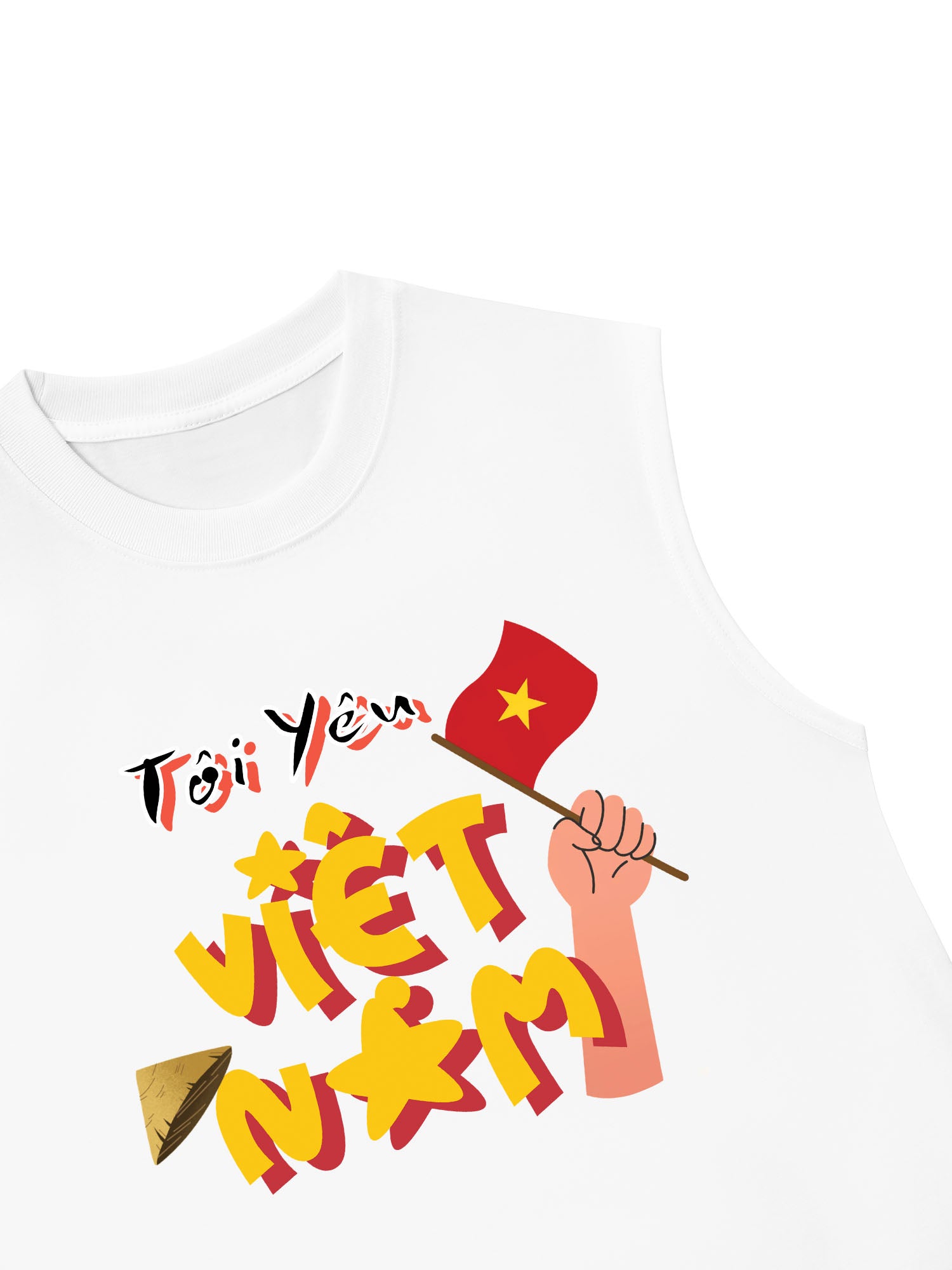 Áo Ba Lỗ Relaxed Fit Tôi Yêu Việt Nam