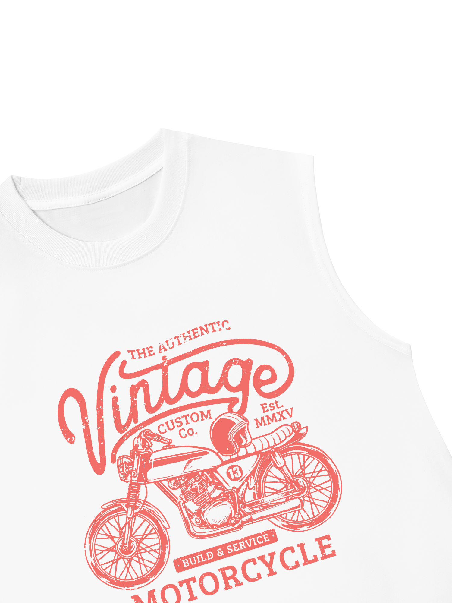 Áo Ba Lỗ Relaxed Fit The Authenic Motorcycle