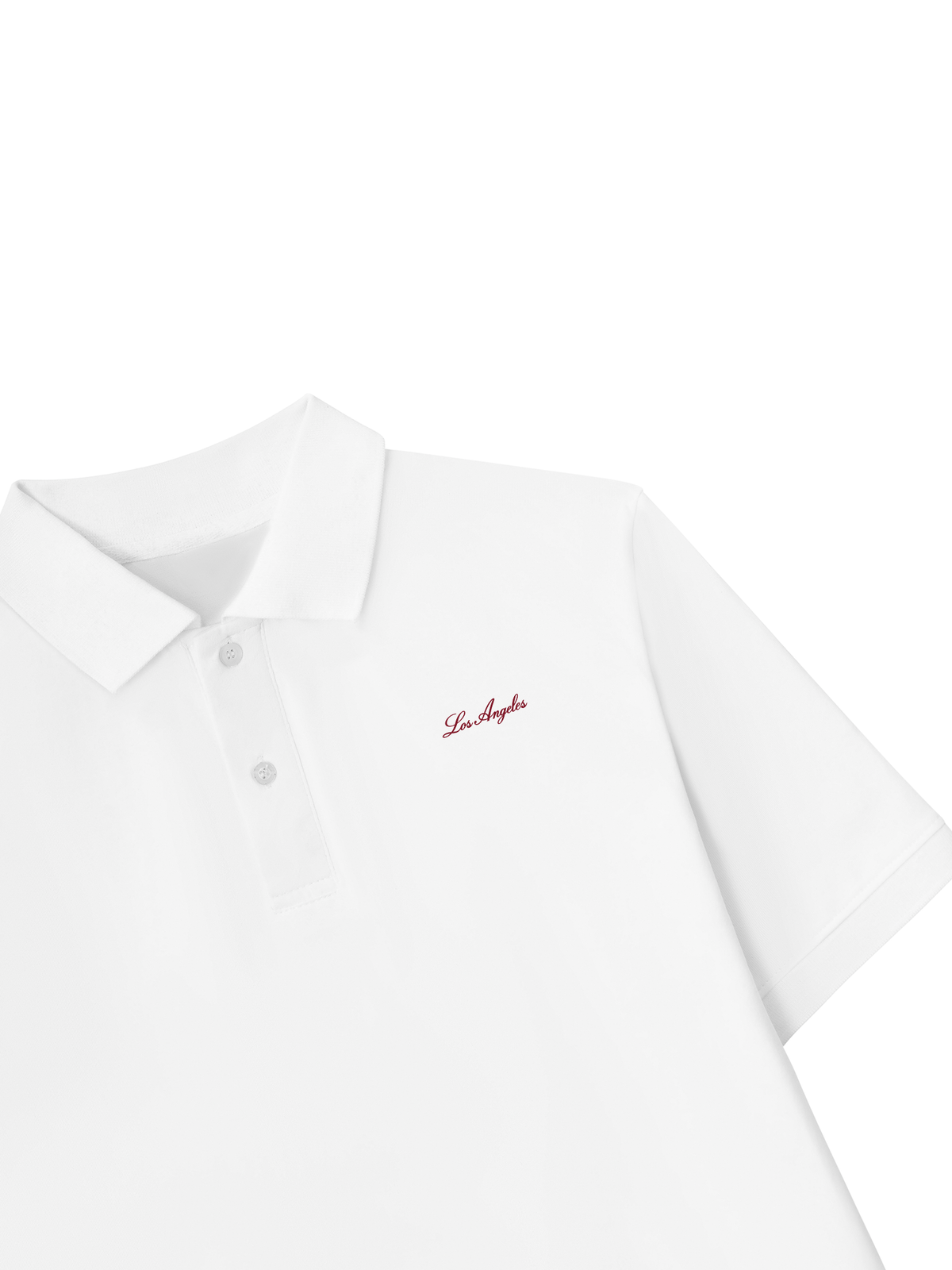 Áo Polo Nữ/ Áo Polo Nam Burgundy Los Angeles