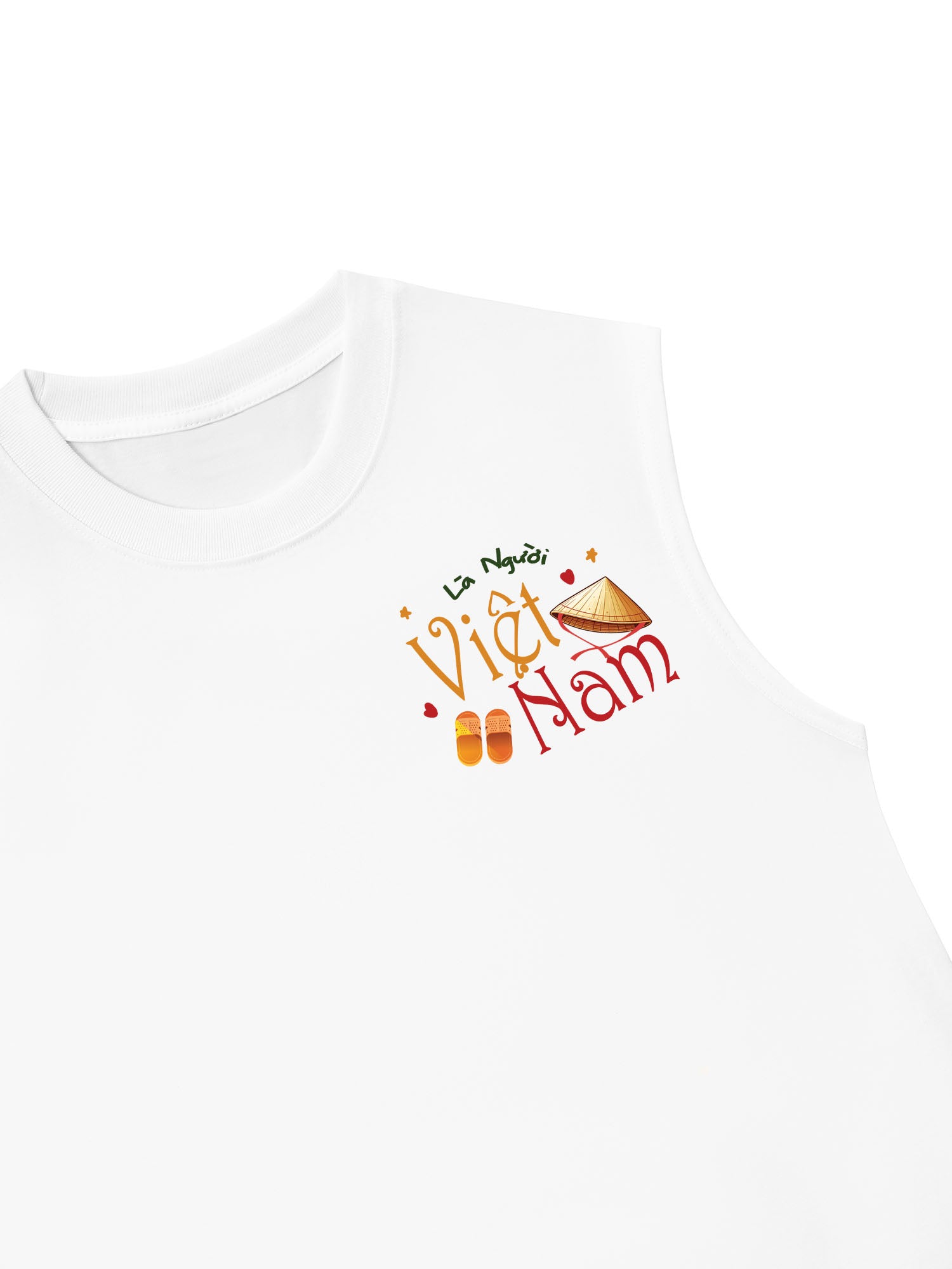 Áo Ba Lỗ Relaxed Fit Là Người Việt Nam