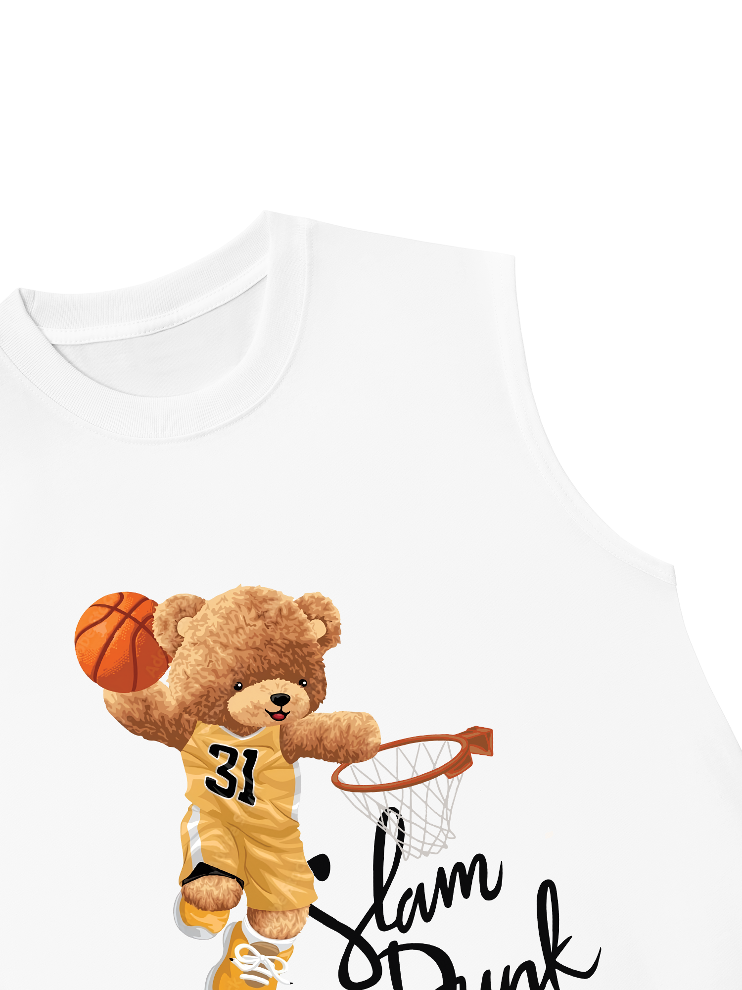 Áo Ba Lỗ Relaxed Fit Basketball Teddy Salm Dunk