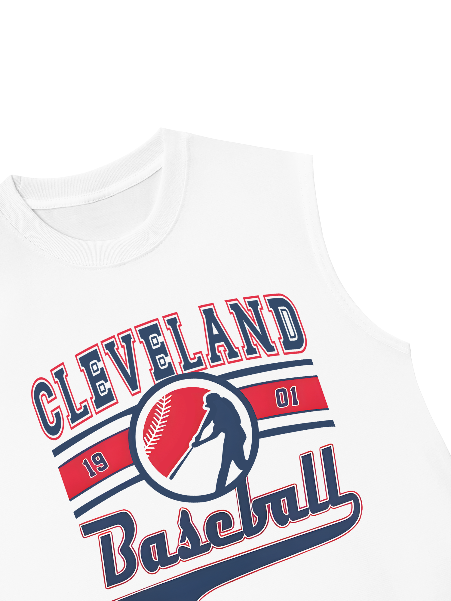 Áo Ba Lỗ Relaxed Fit Baseball Cleveland