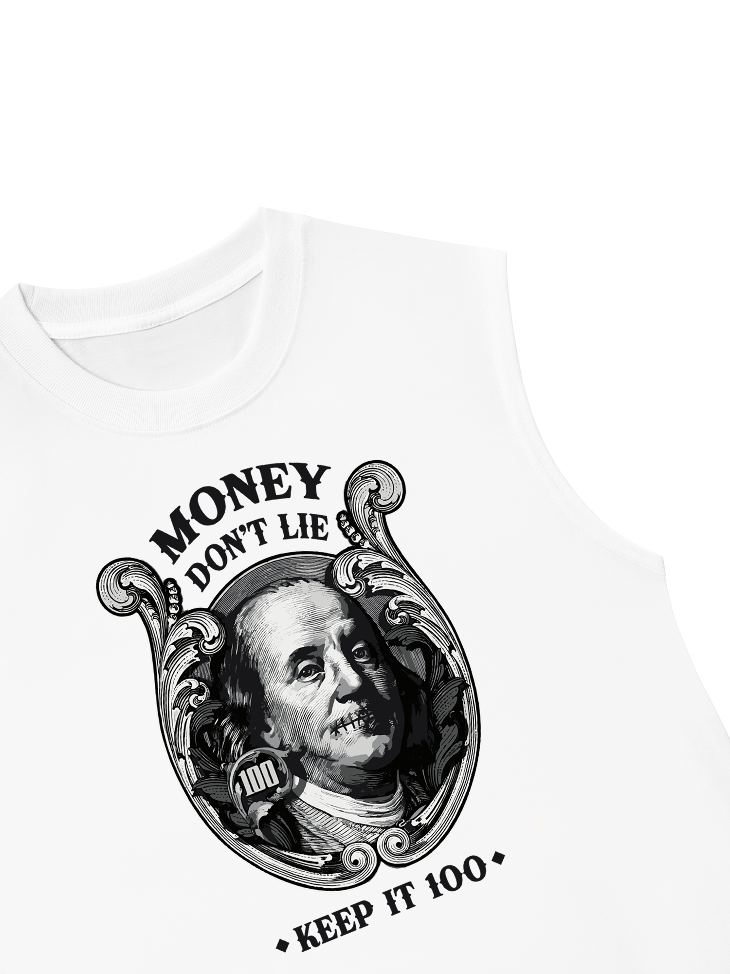 Áo Ba Lỗ Relaxed Fit Money Don_t Lie