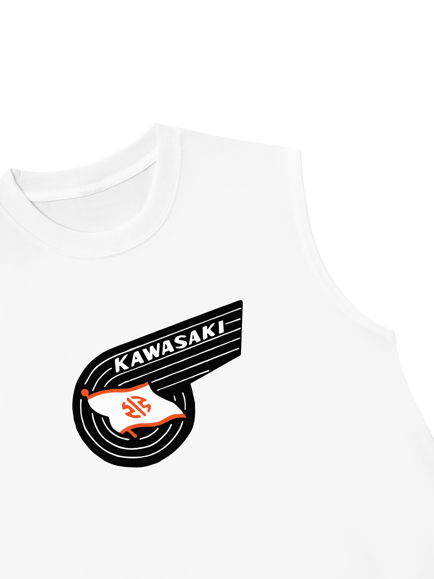 Áo Ba Lỗ Relaxed Fit Kawasaki Spirit