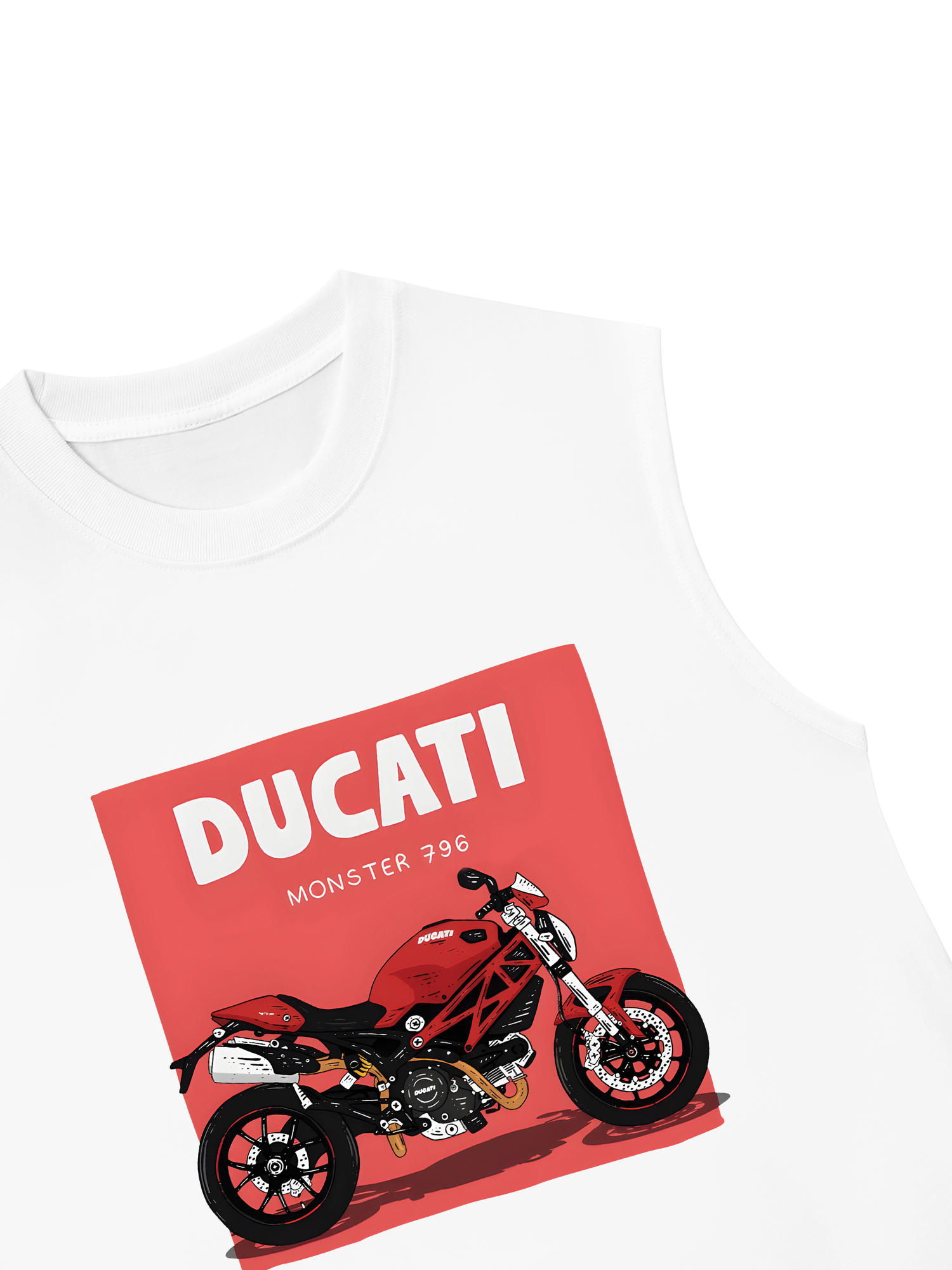 Áo Ba Lỗ Relaxed Fit Ducati Monster 796