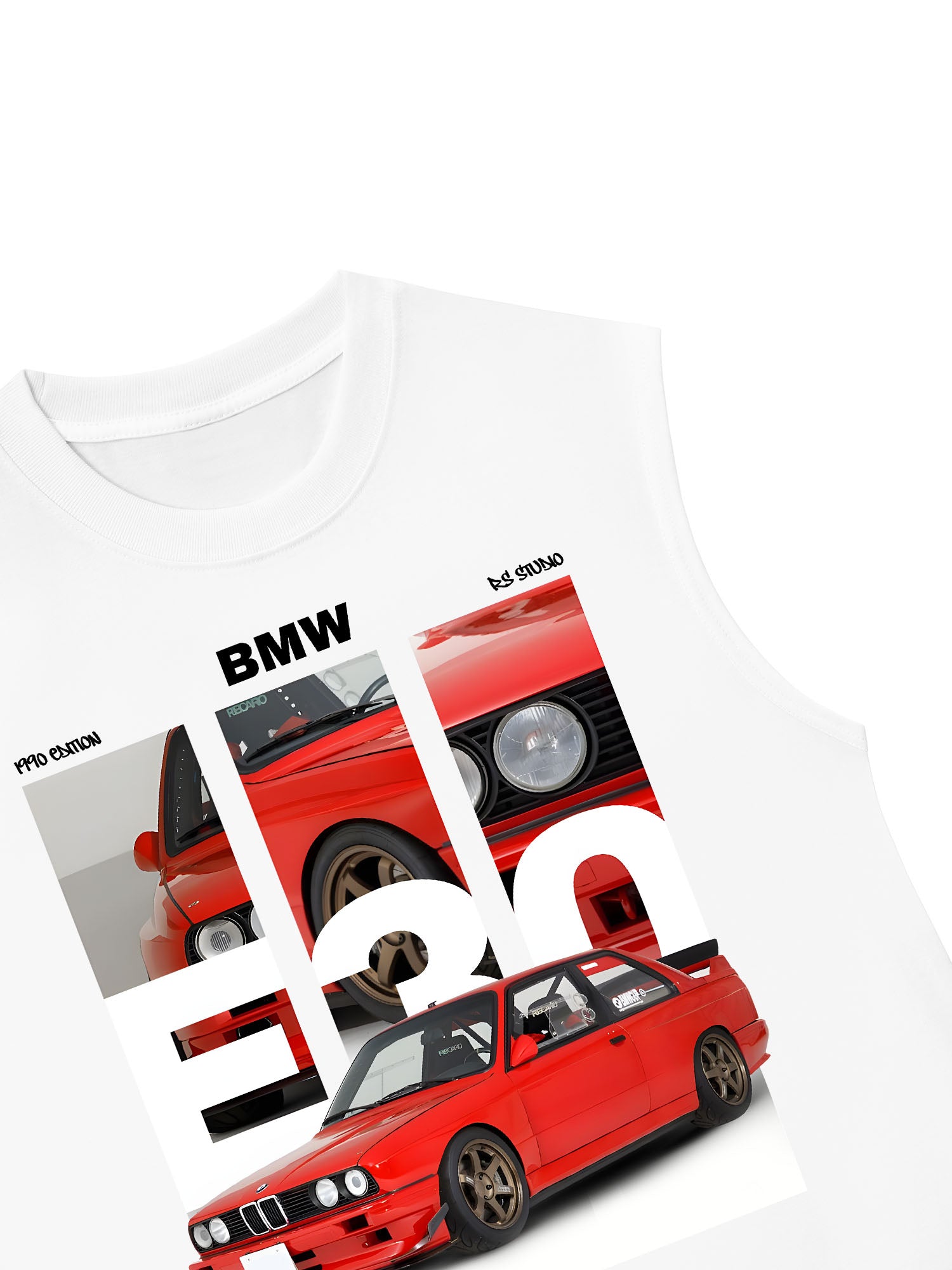 Áo Ba Lỗ Relaxed Fit BMW 1990 Edition