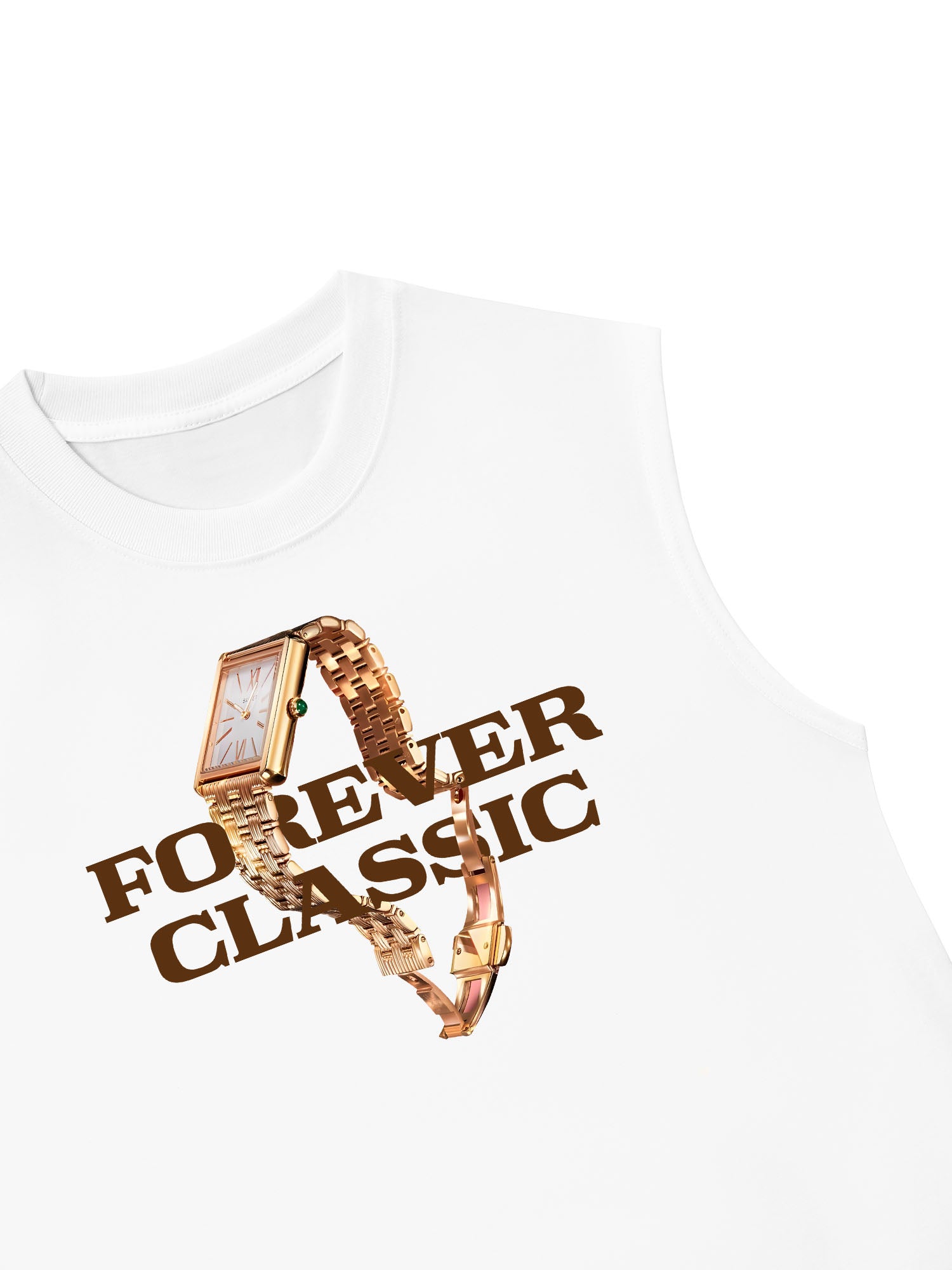 Áo Ba Lỗ Relaxed Fit Watch Forever Classic