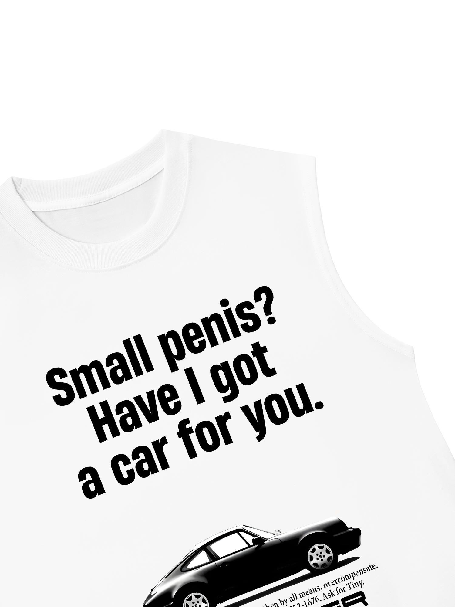 Áo Ba Lỗ Relaxed Fit Porsche Small Penis