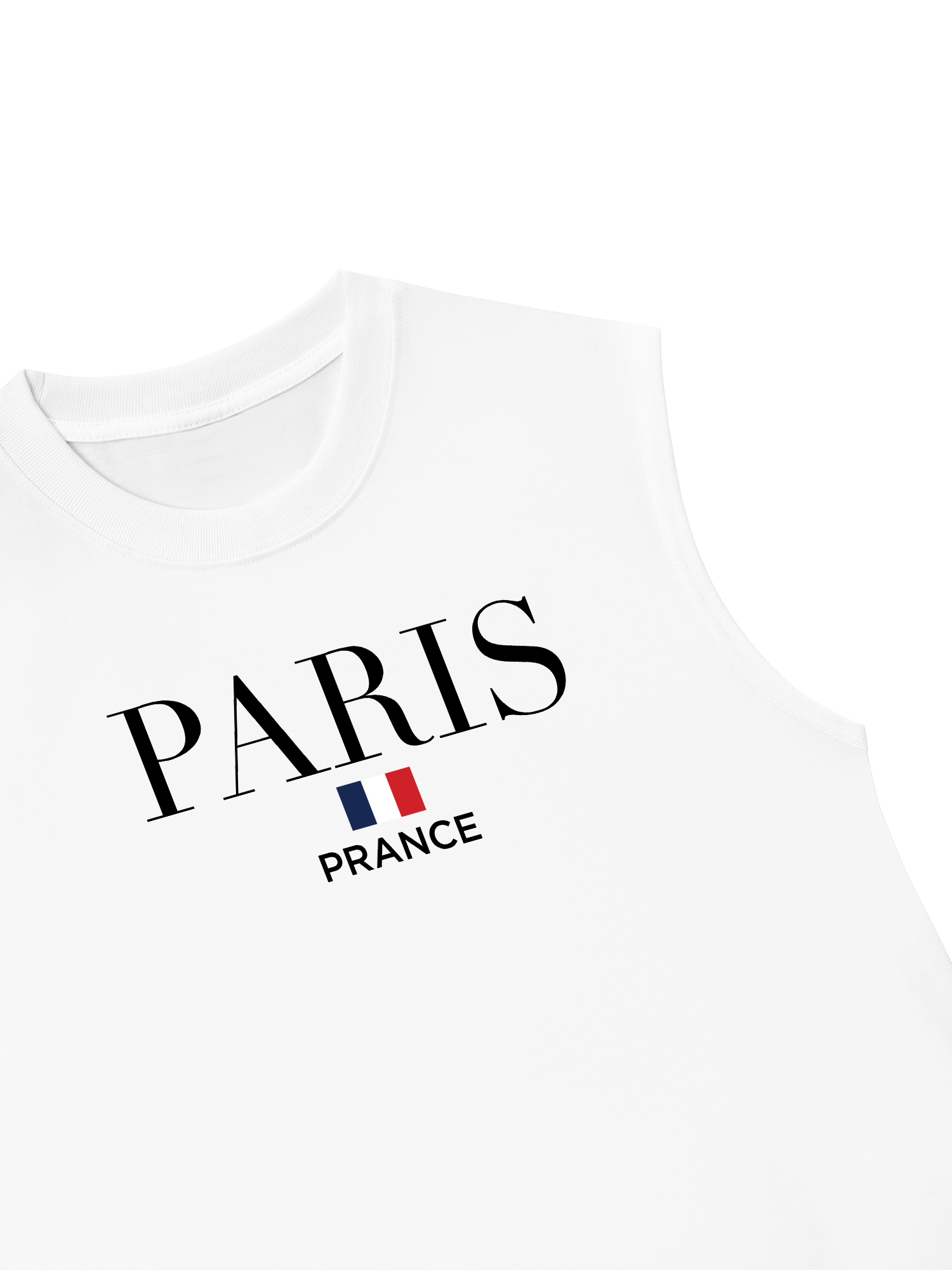 Áo Ba Lỗ Relaxed Fit Paris Prance