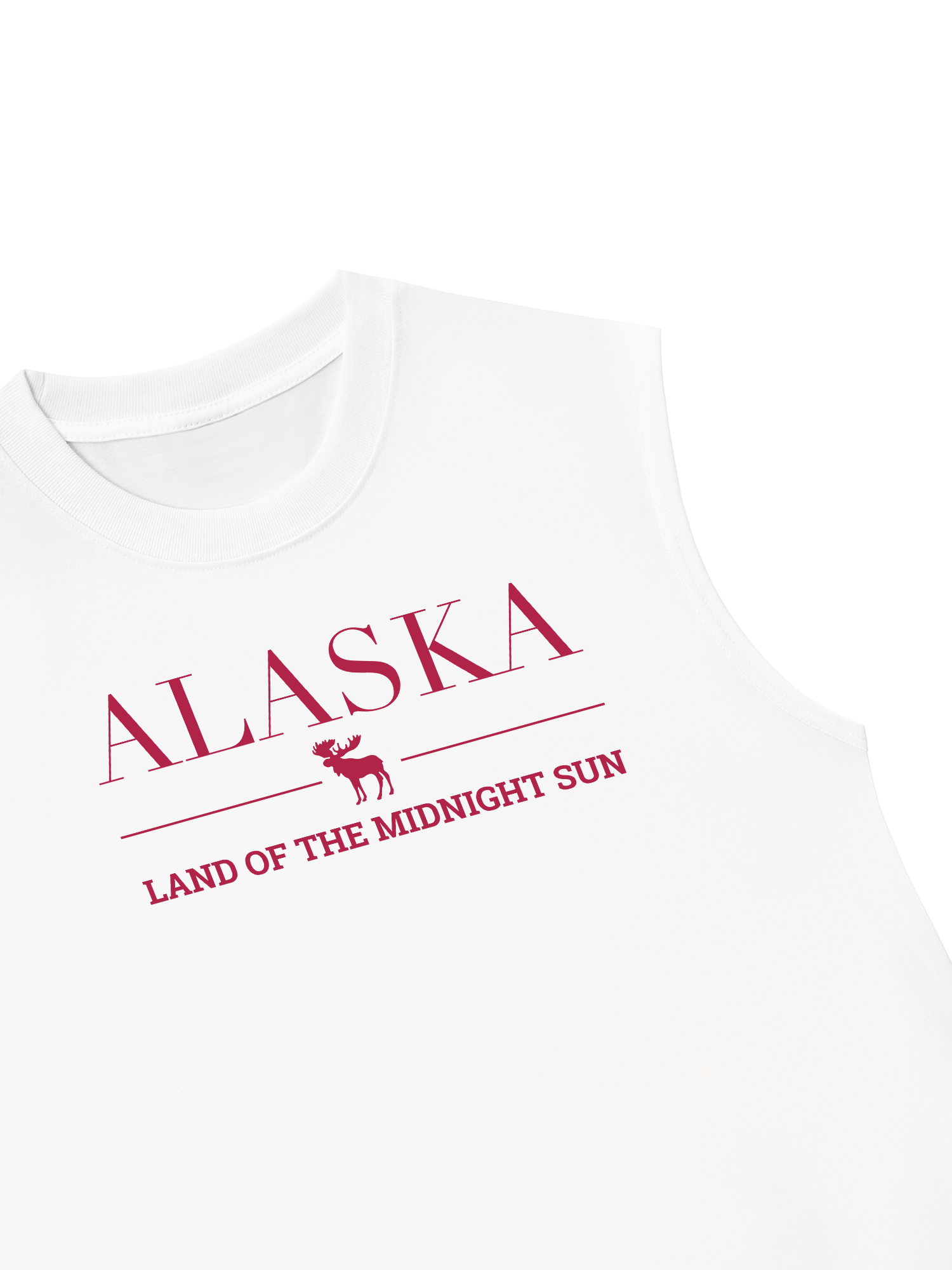 Áo Ba Lỗ Relaxed Fit Alaska Land Of The Midnight Sun