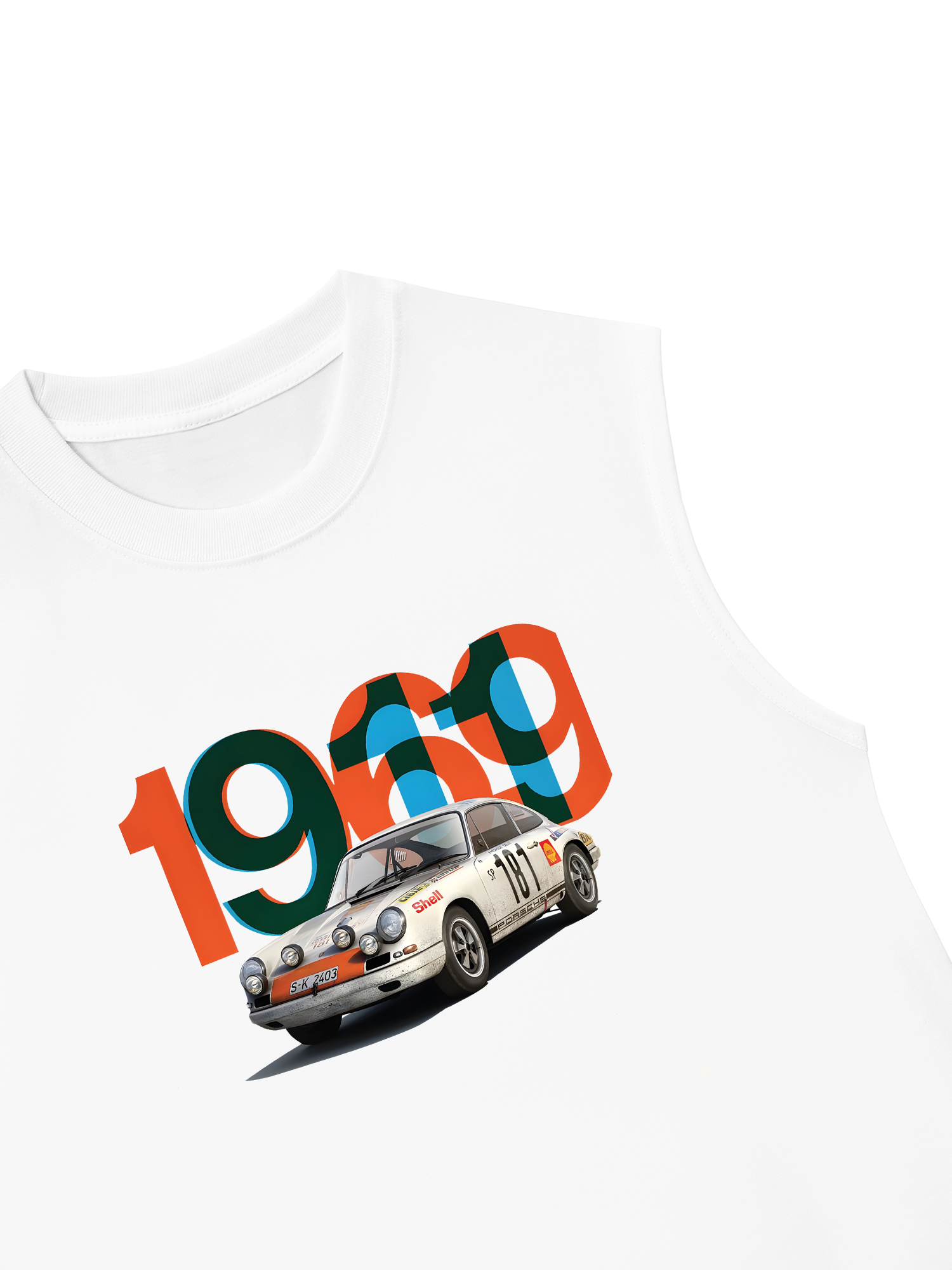 Áo Ba Lỗ Relaxed Fit PORSCHE 911R