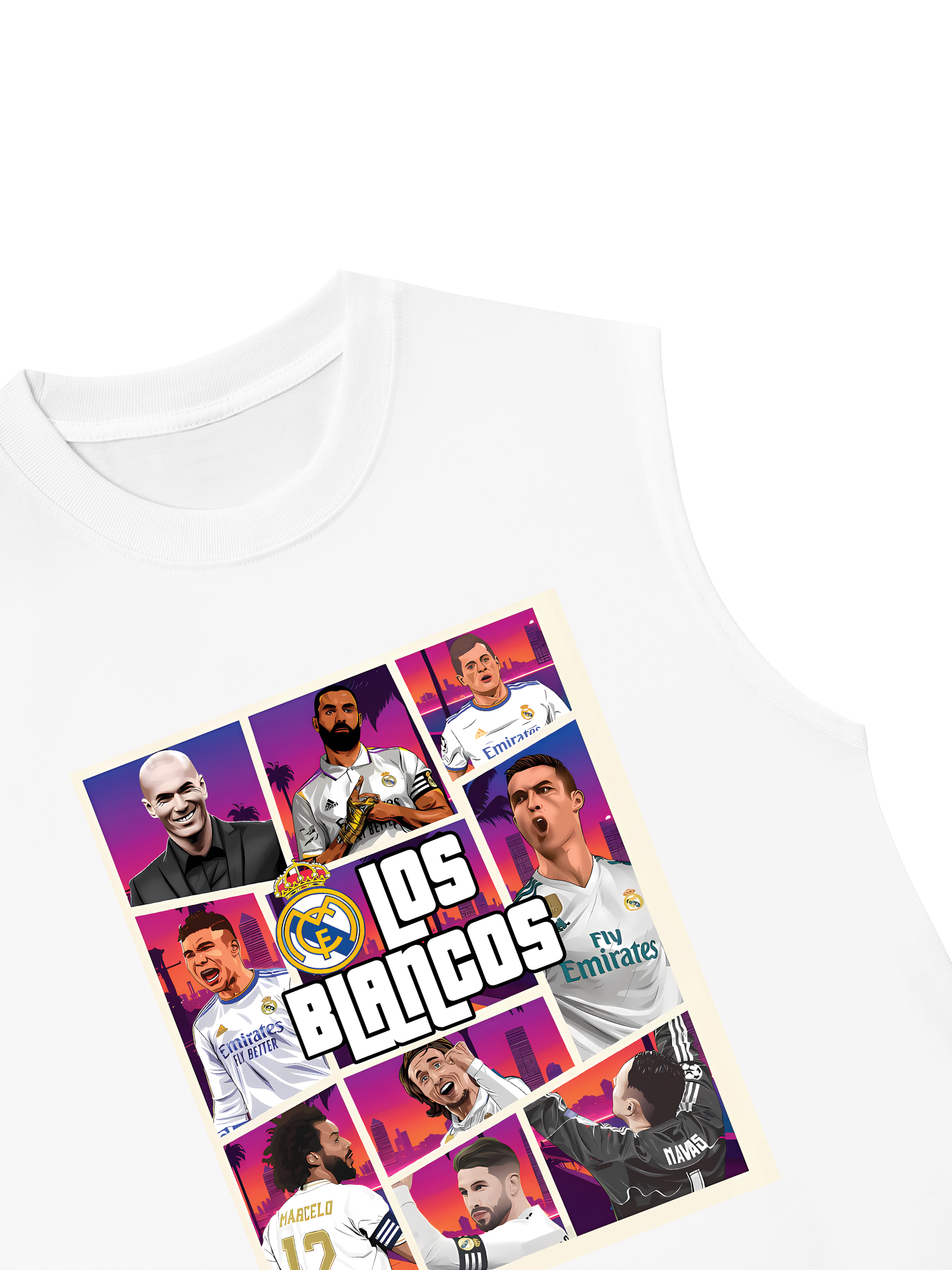 Áo Ba Lỗ Relaxed Fit Real Madrid Losblancos