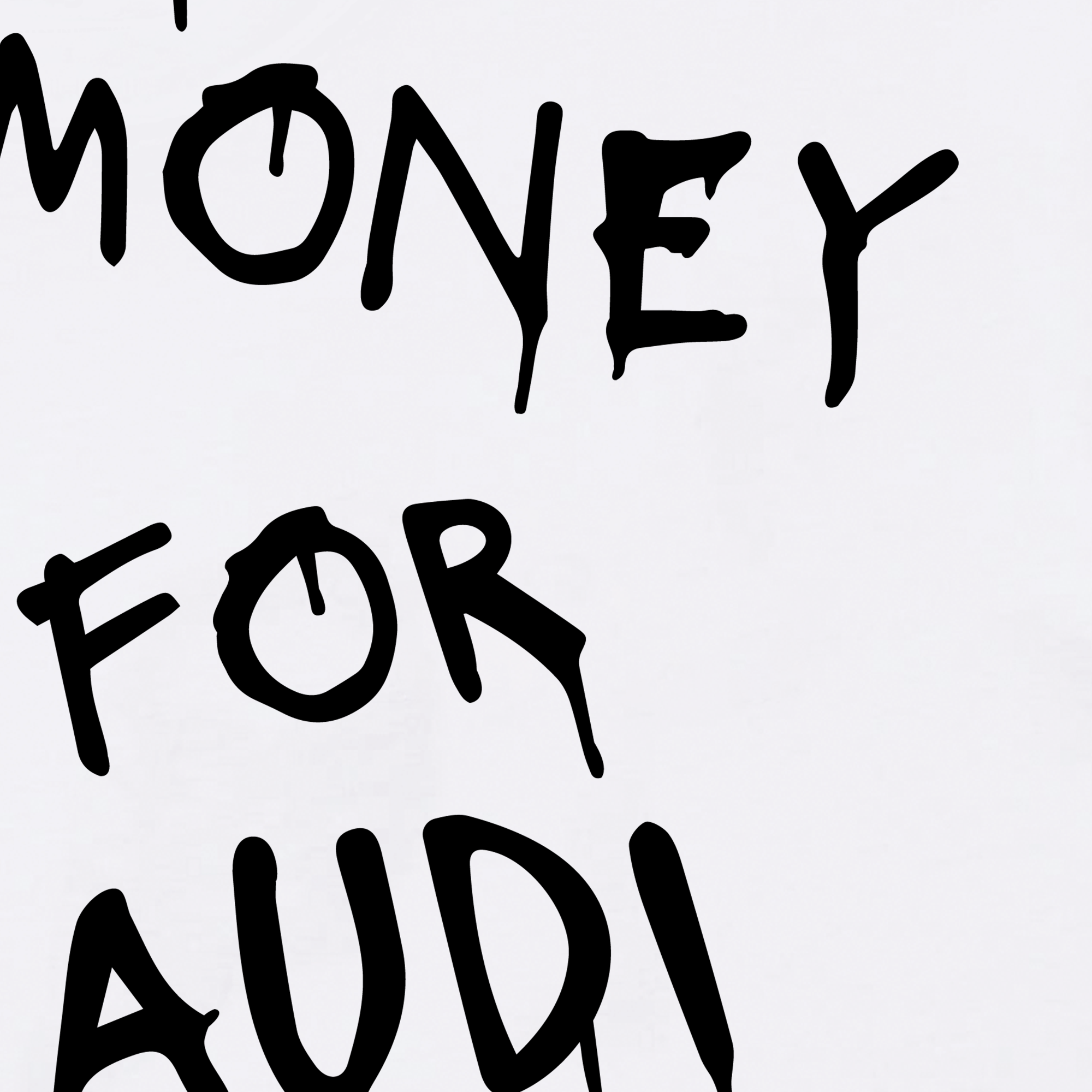 Áo Thun Oversize Need Money For Audi