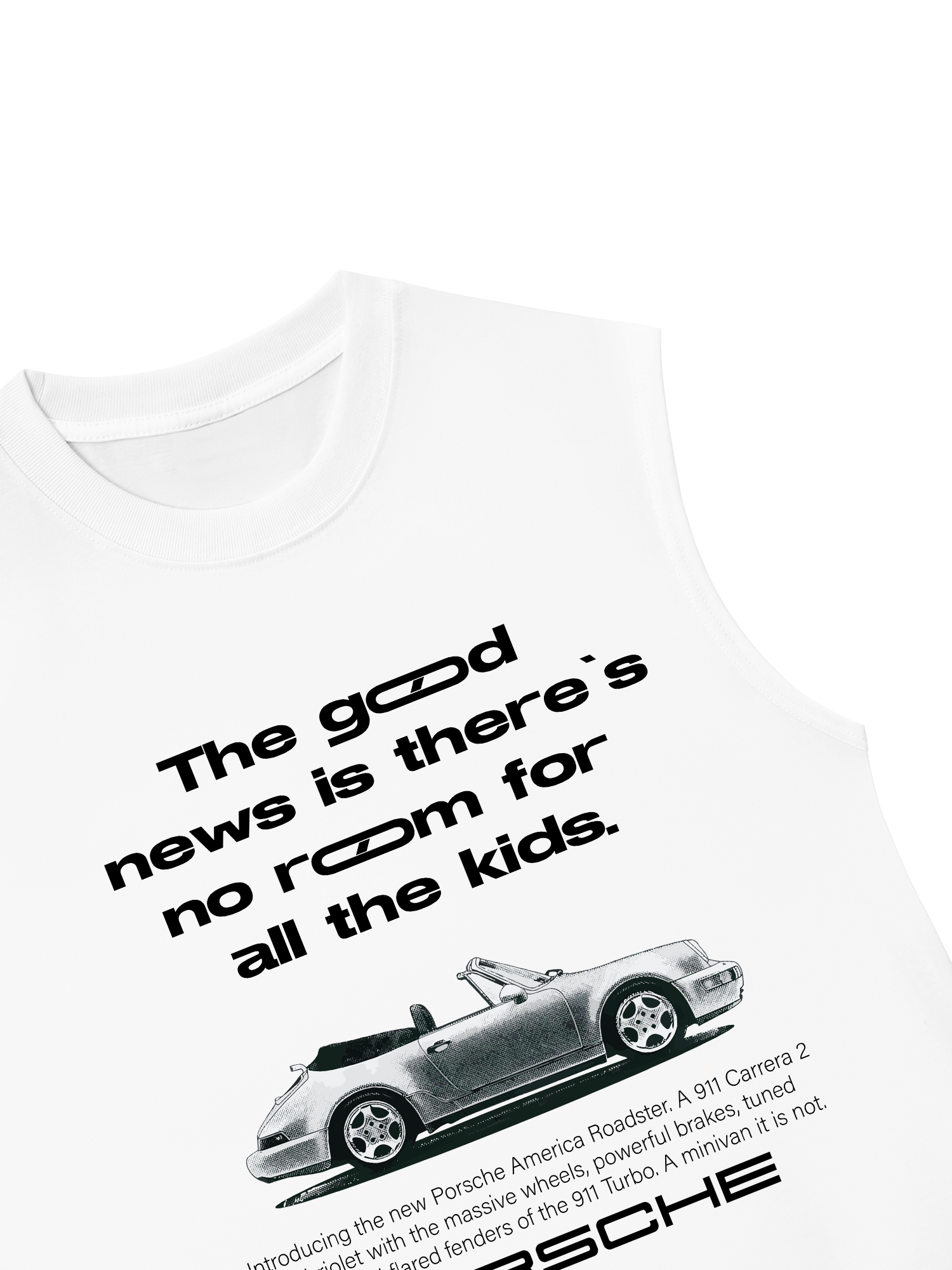 Áo Ba Lỗ Relaxed Fit Porsche The Good New