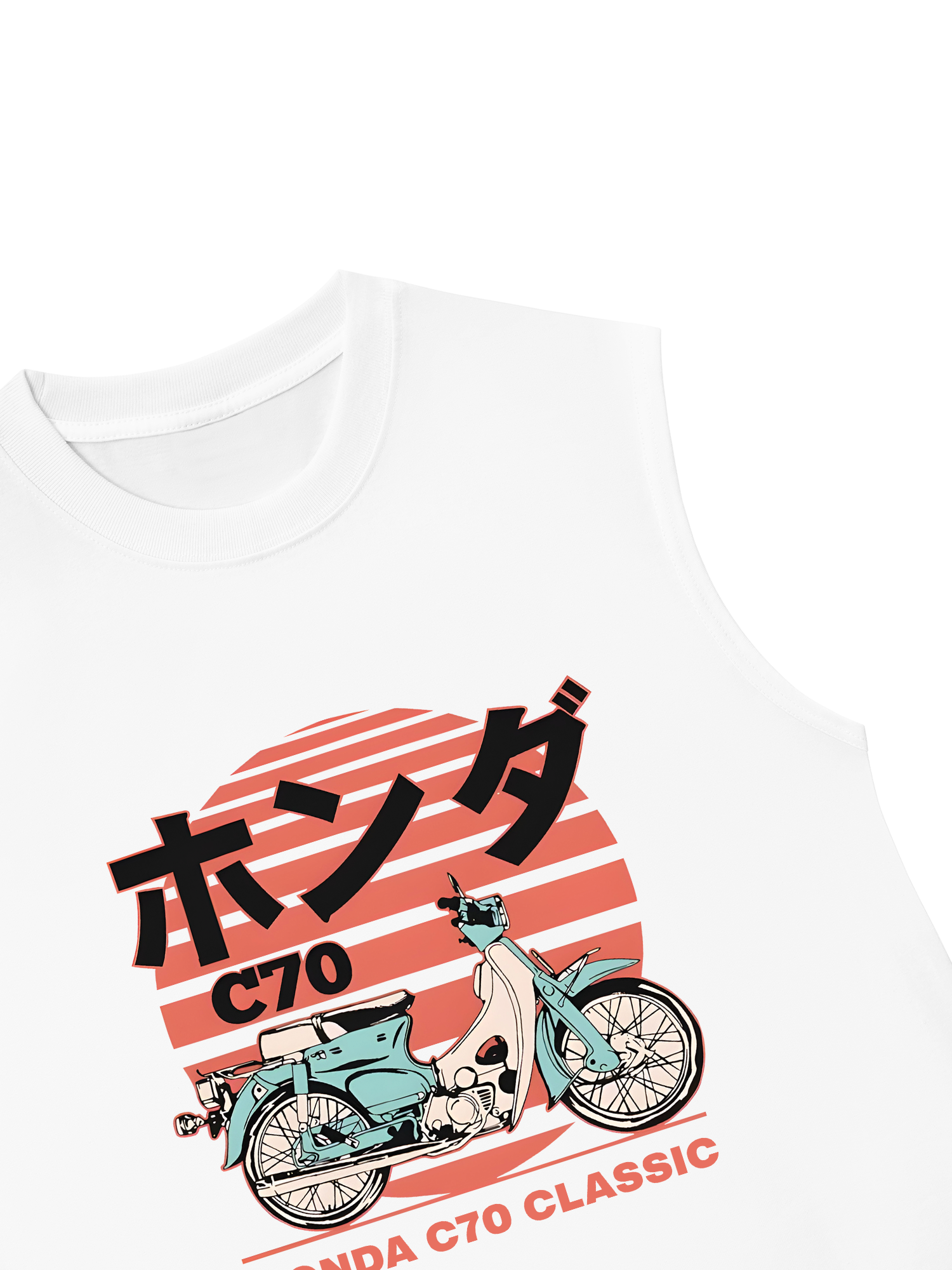 Áo Ba Lỗ Relaxed Fit Honda C70 CLASSIC