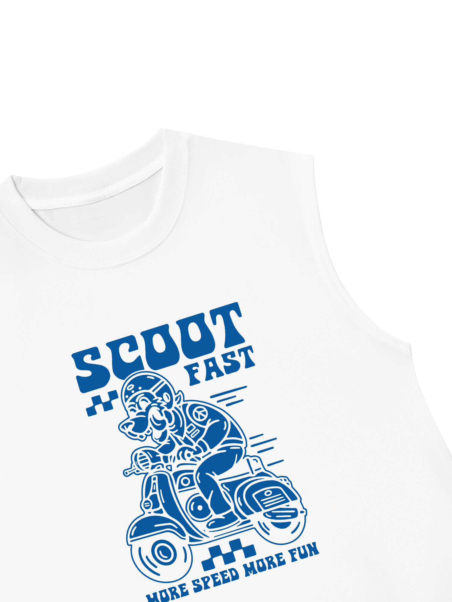 Áo Ba Lỗ Relaxed Fit Scoot Fast
