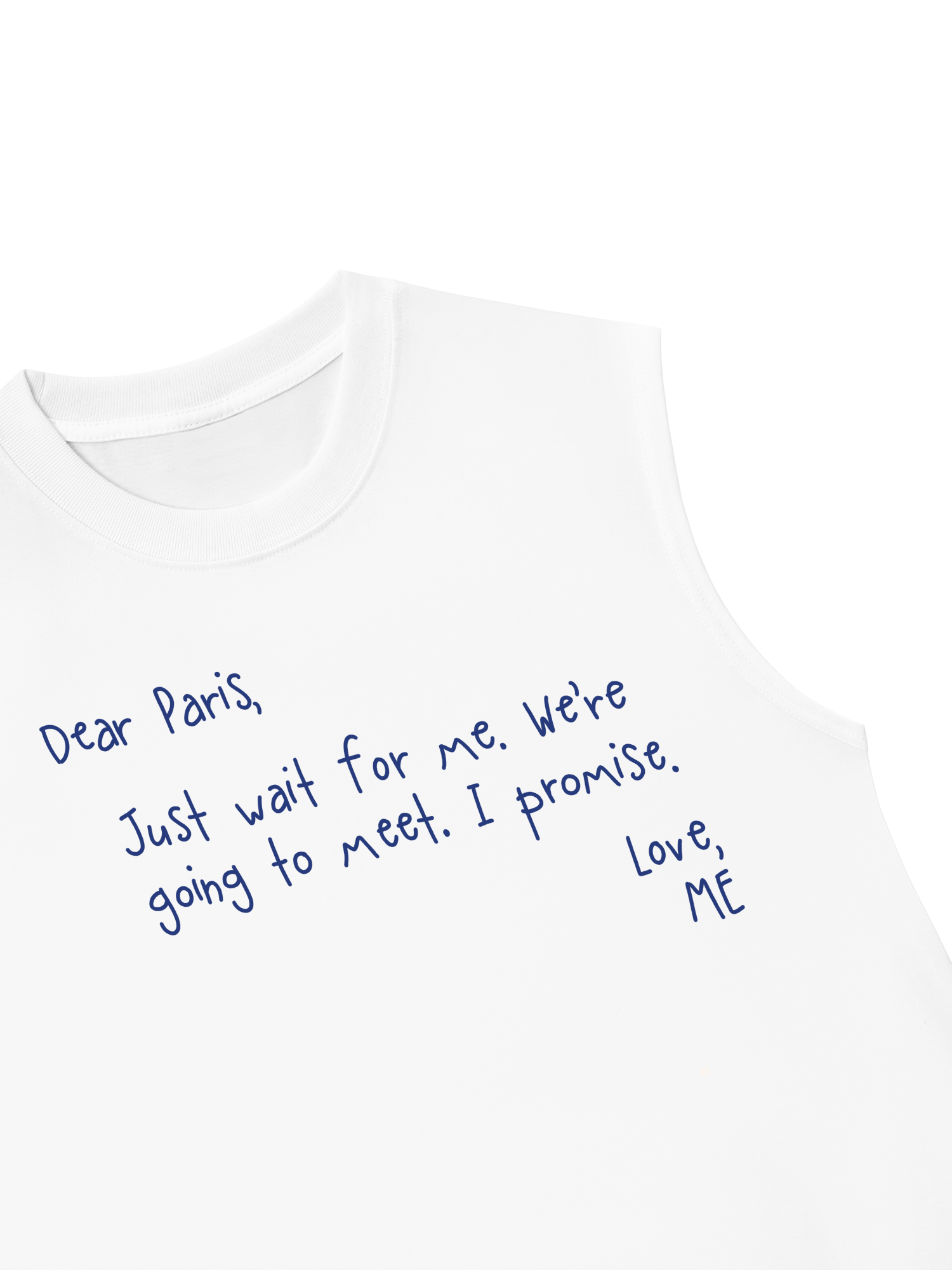 Áo Ba Lỗ Relaxed Fit City Dear Paris