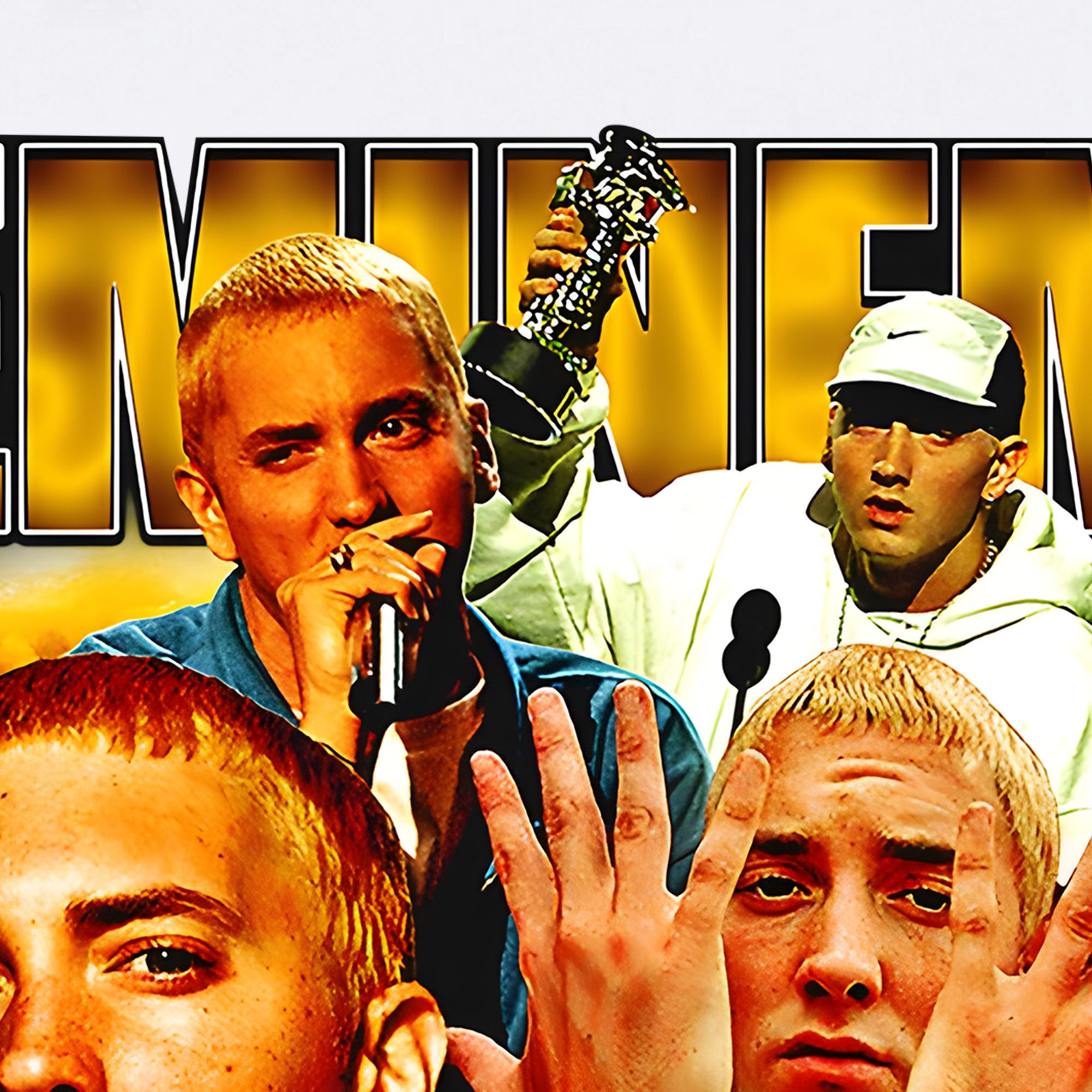 Áo Thun Oversize Rapper Eminem Vintage Style Essential