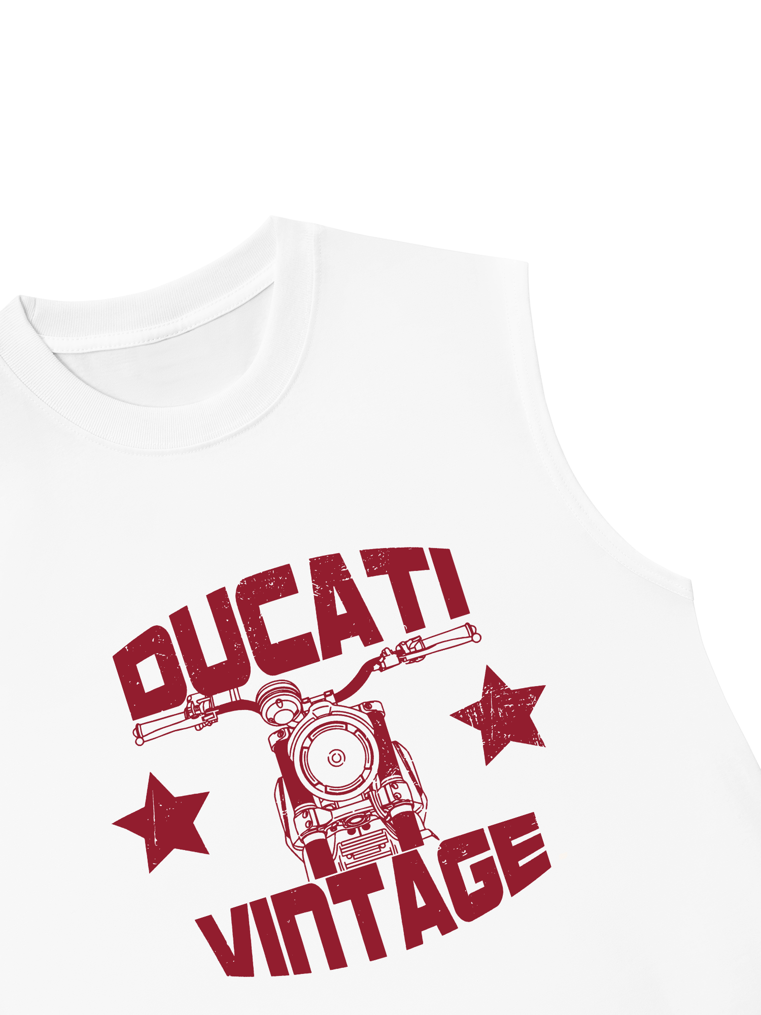 Áo Ba Lỗ Relaxed Fit Ducati Vintage