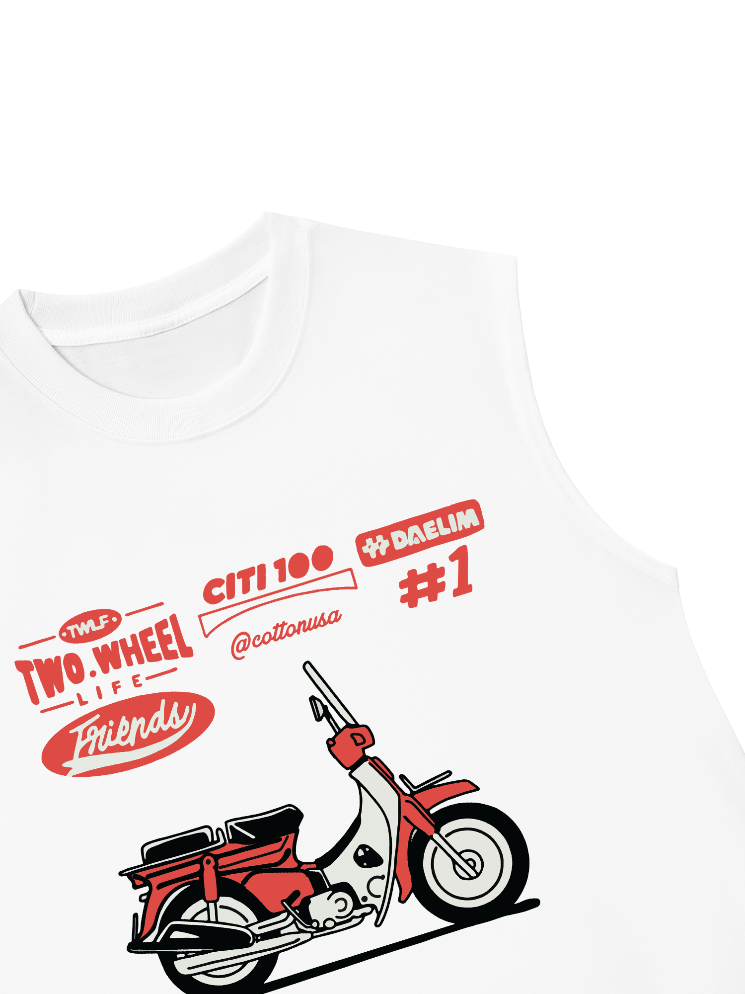 Áo Ba Lỗ Relaxed Fit Citi 100 DAELIM