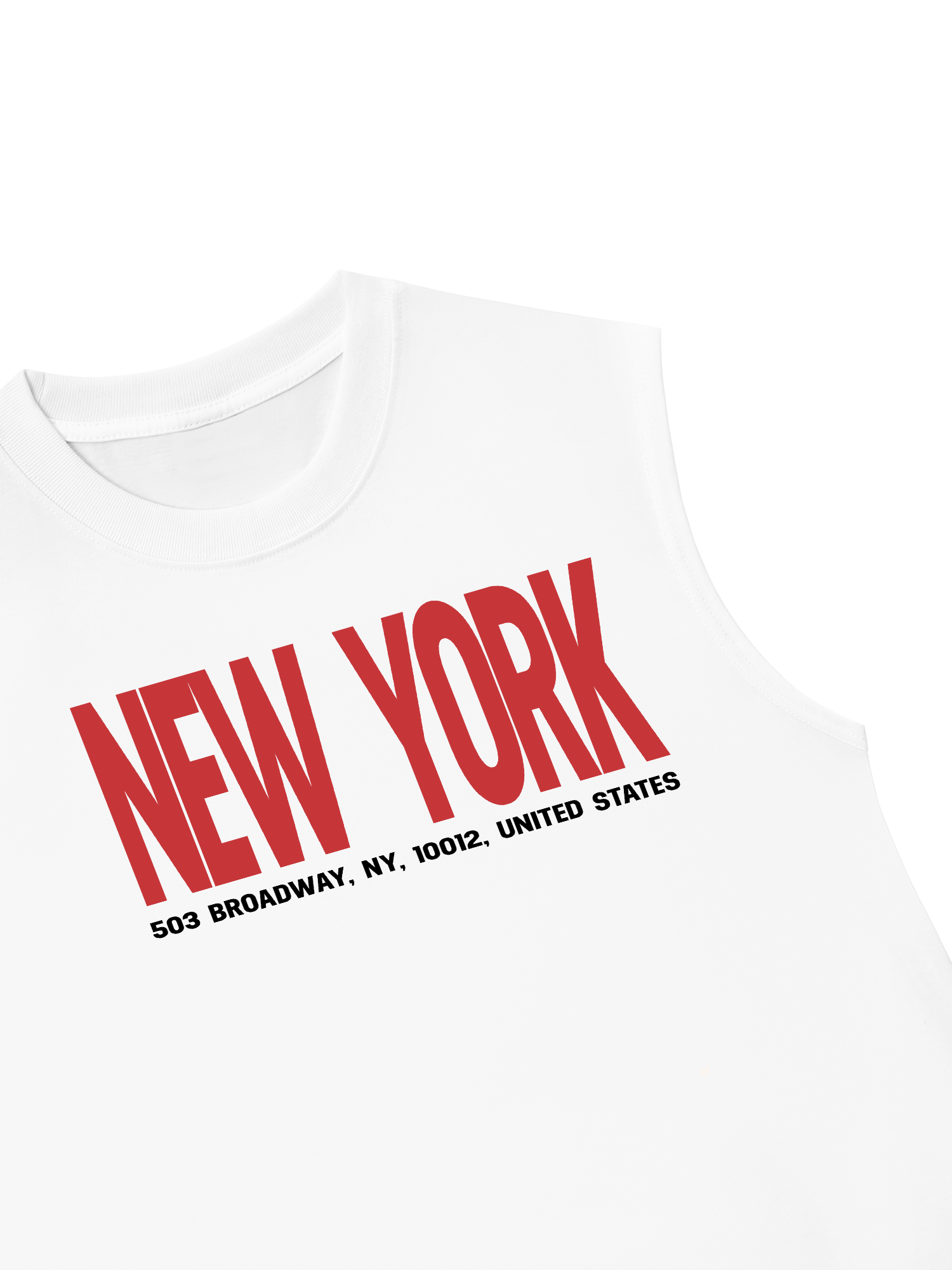 Áo Ba Lỗ Relaxed Fit City New York