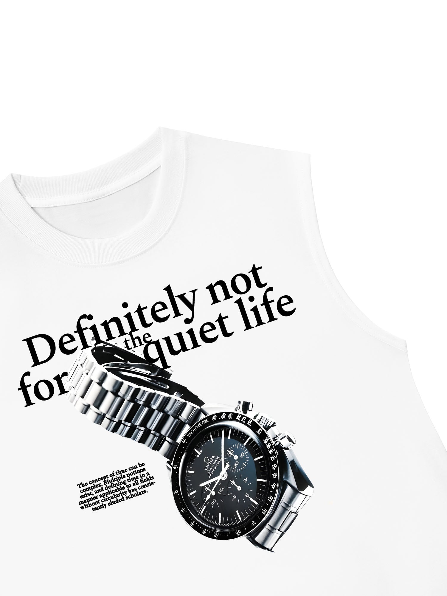 Áo Ba Lỗ Relaxed Fit Watch Quiet Life