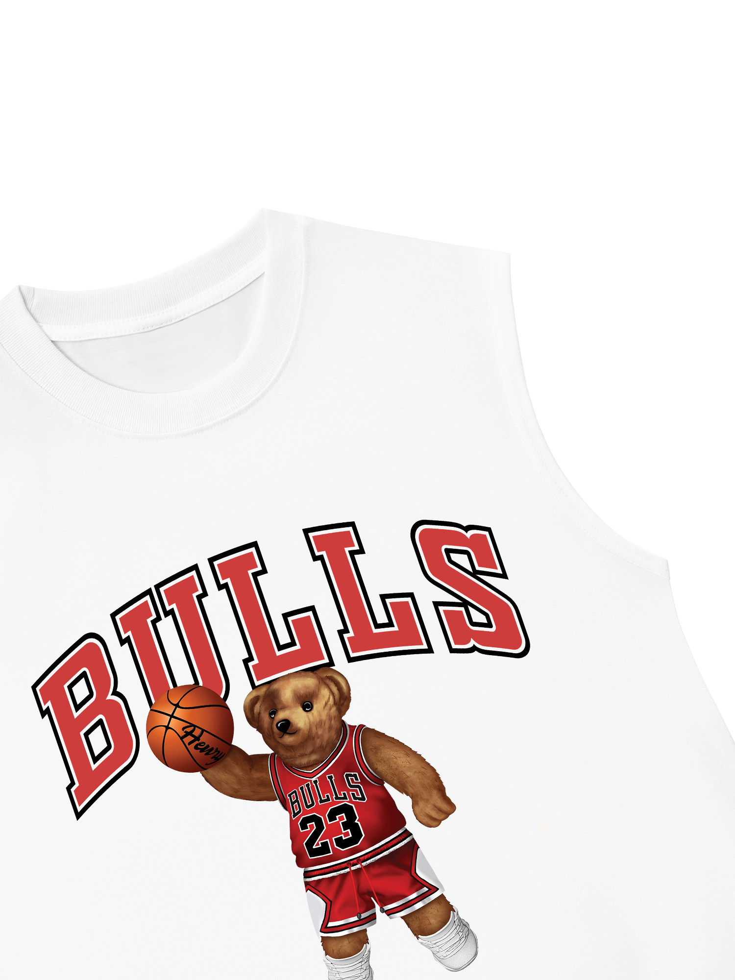 Áo Ba Lỗ Relaxed Fit Basketball BullBear