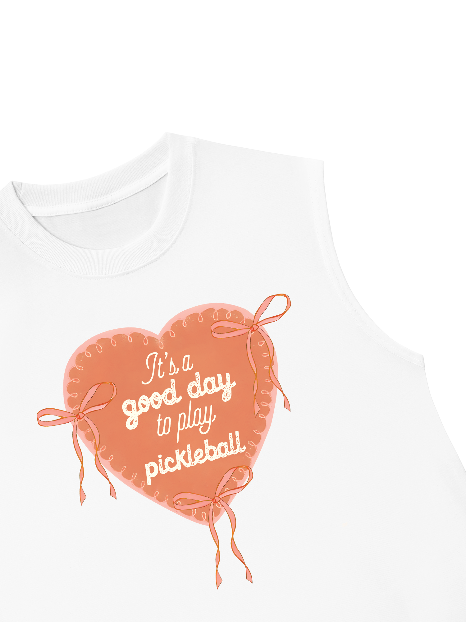 Áo Ba Lỗ Relaxed Fit Pickleball Good Day To Play Pickleball