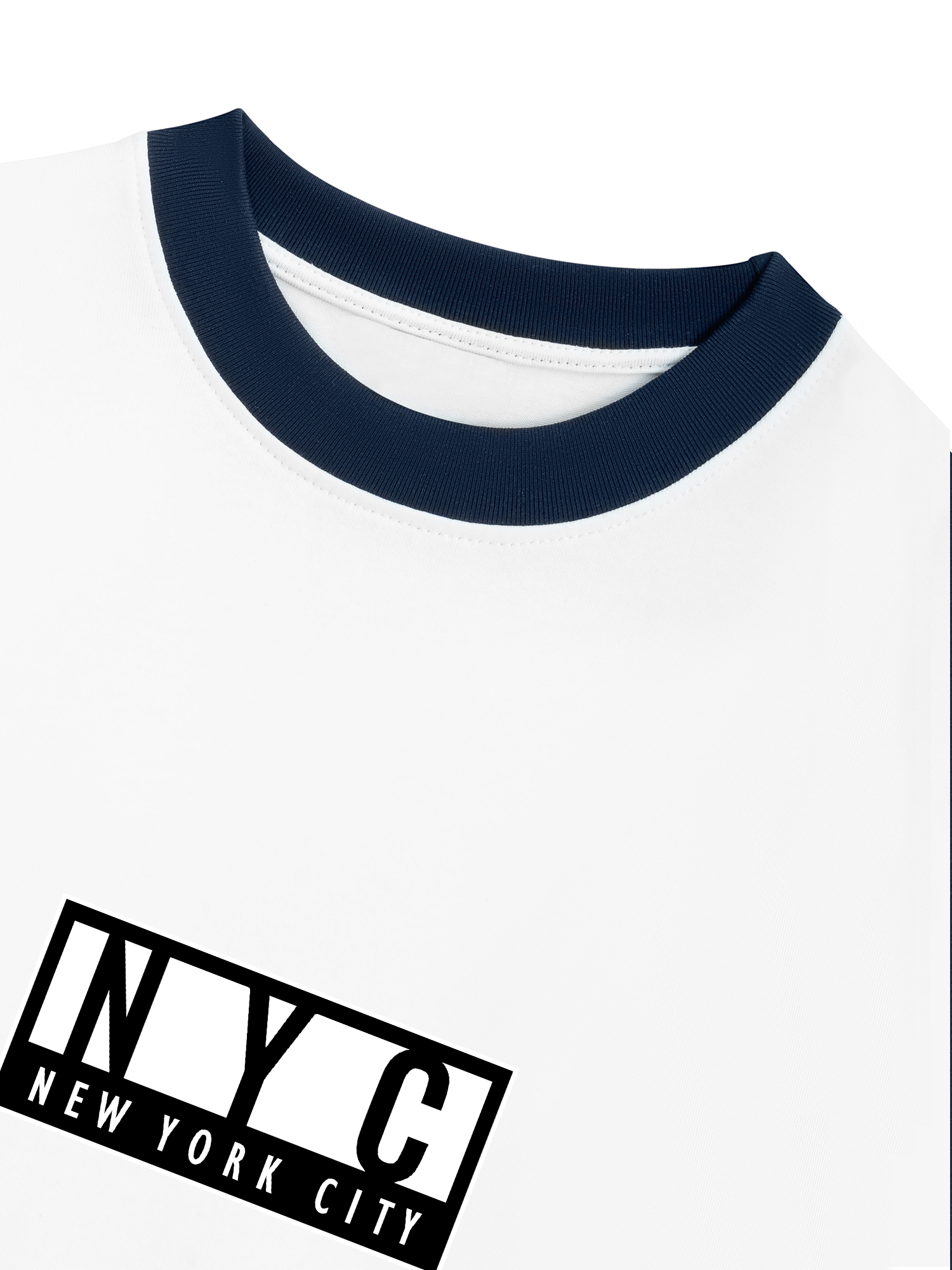 Áo Thun Ringer Relaxed Fit City NYC