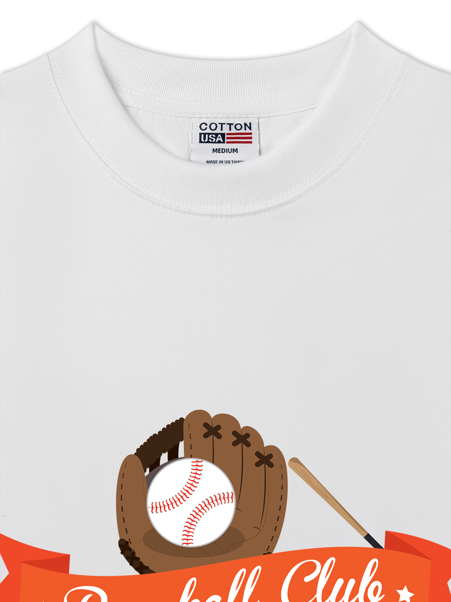 Áo Thun Relaxed Fit Baseball Club