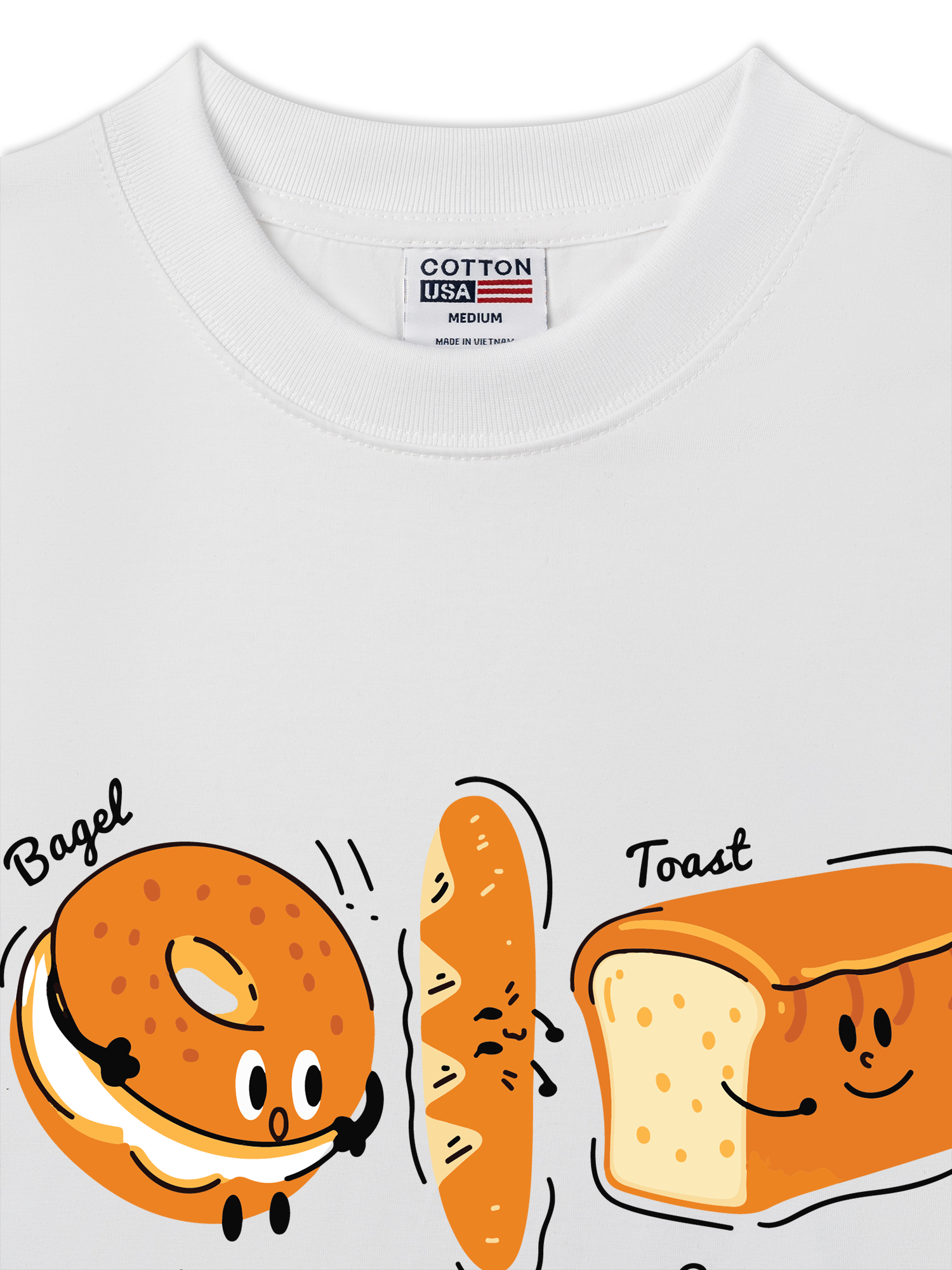Áo Thun Relaxed Fit Bread Buddies