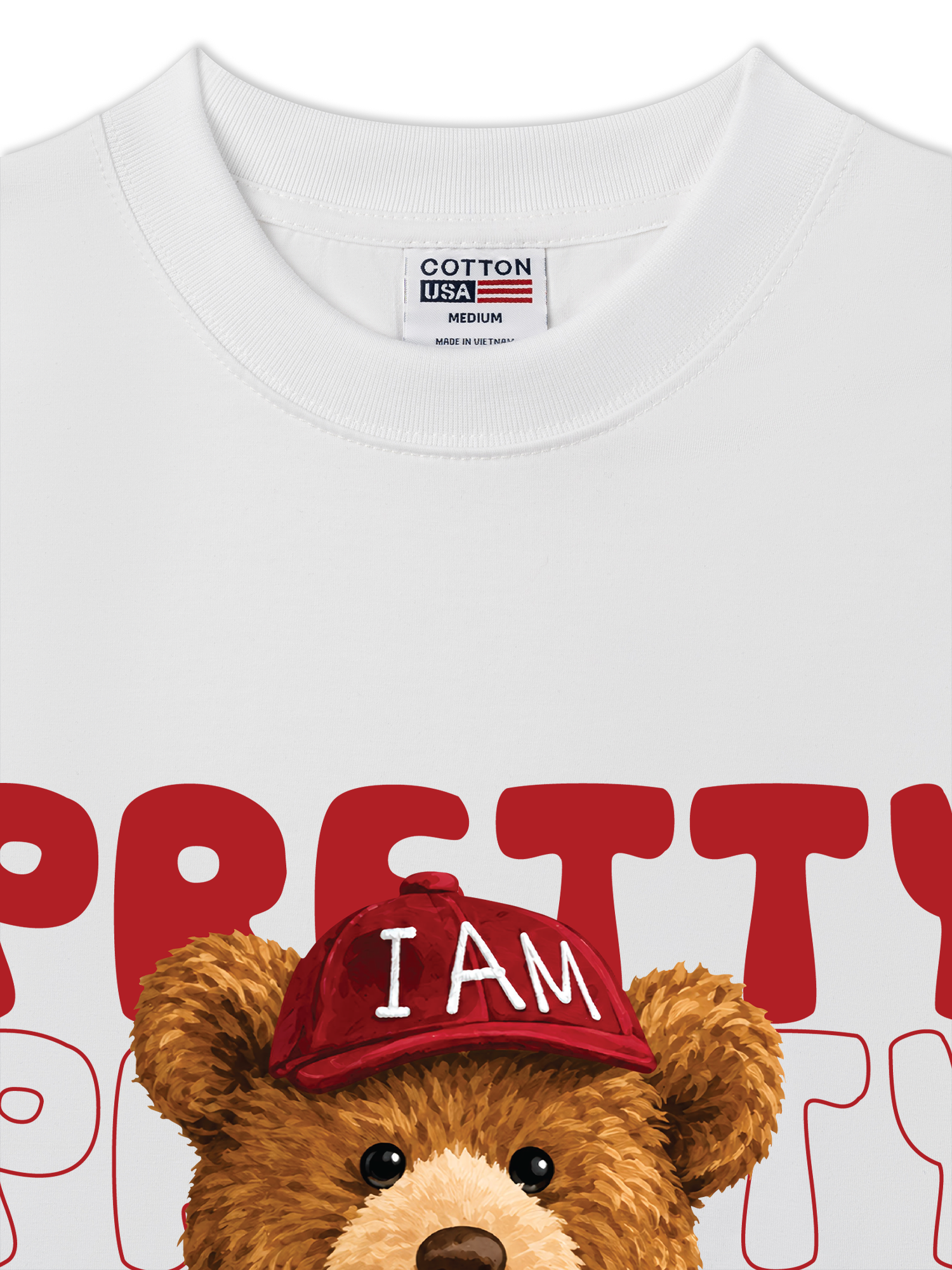 Áo Thun Relaxed Fit Bear Town Pretty Bear