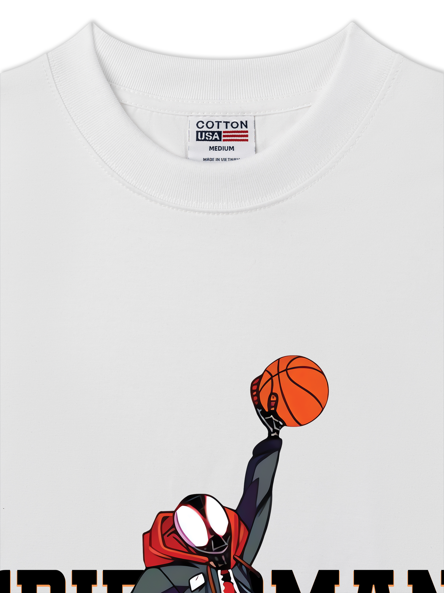 Áo Thun Relaxed Fit Basketball Spider