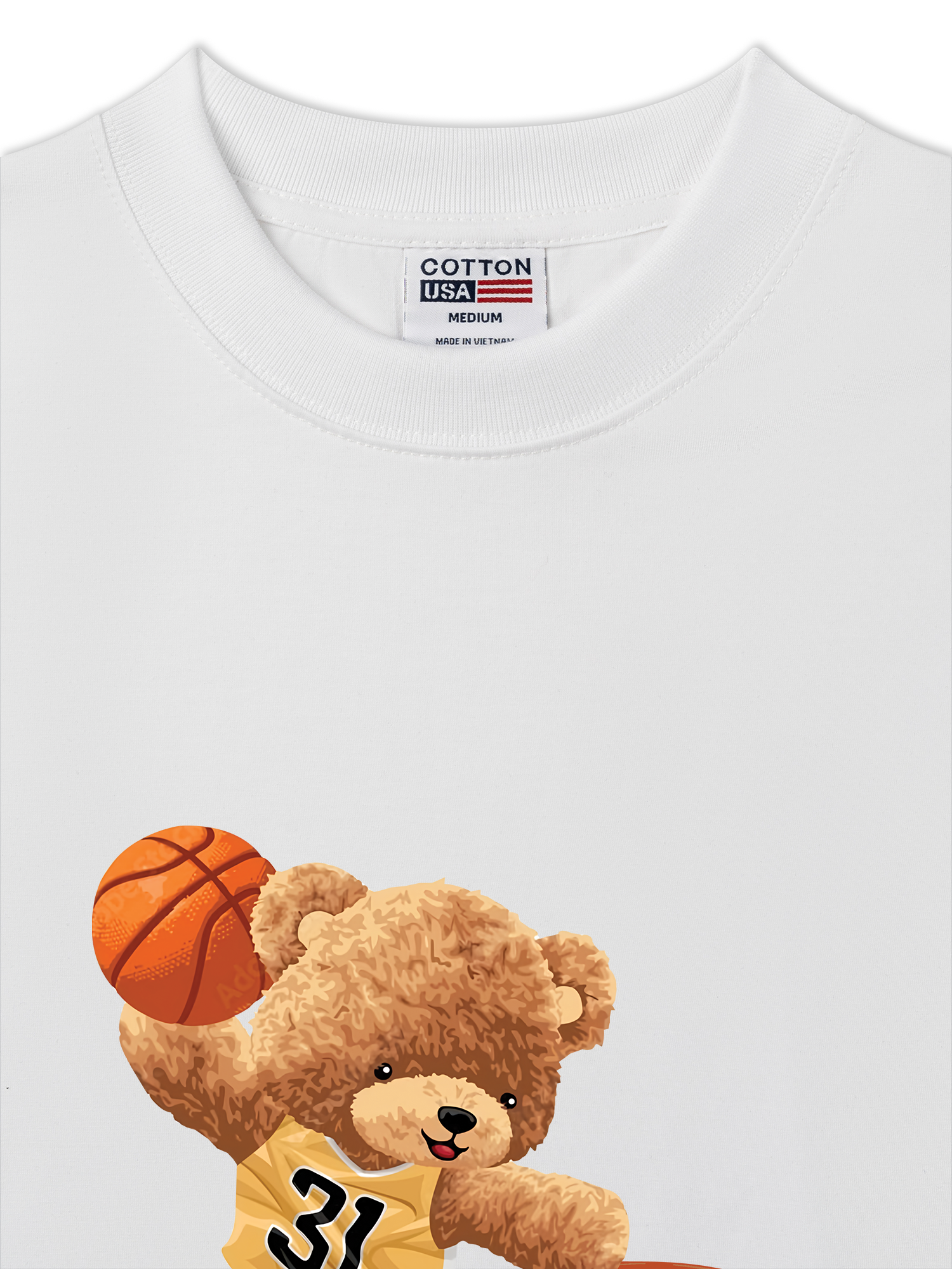 Áo Thun Relaxed Fit Basketball Teddy Salm Dunk