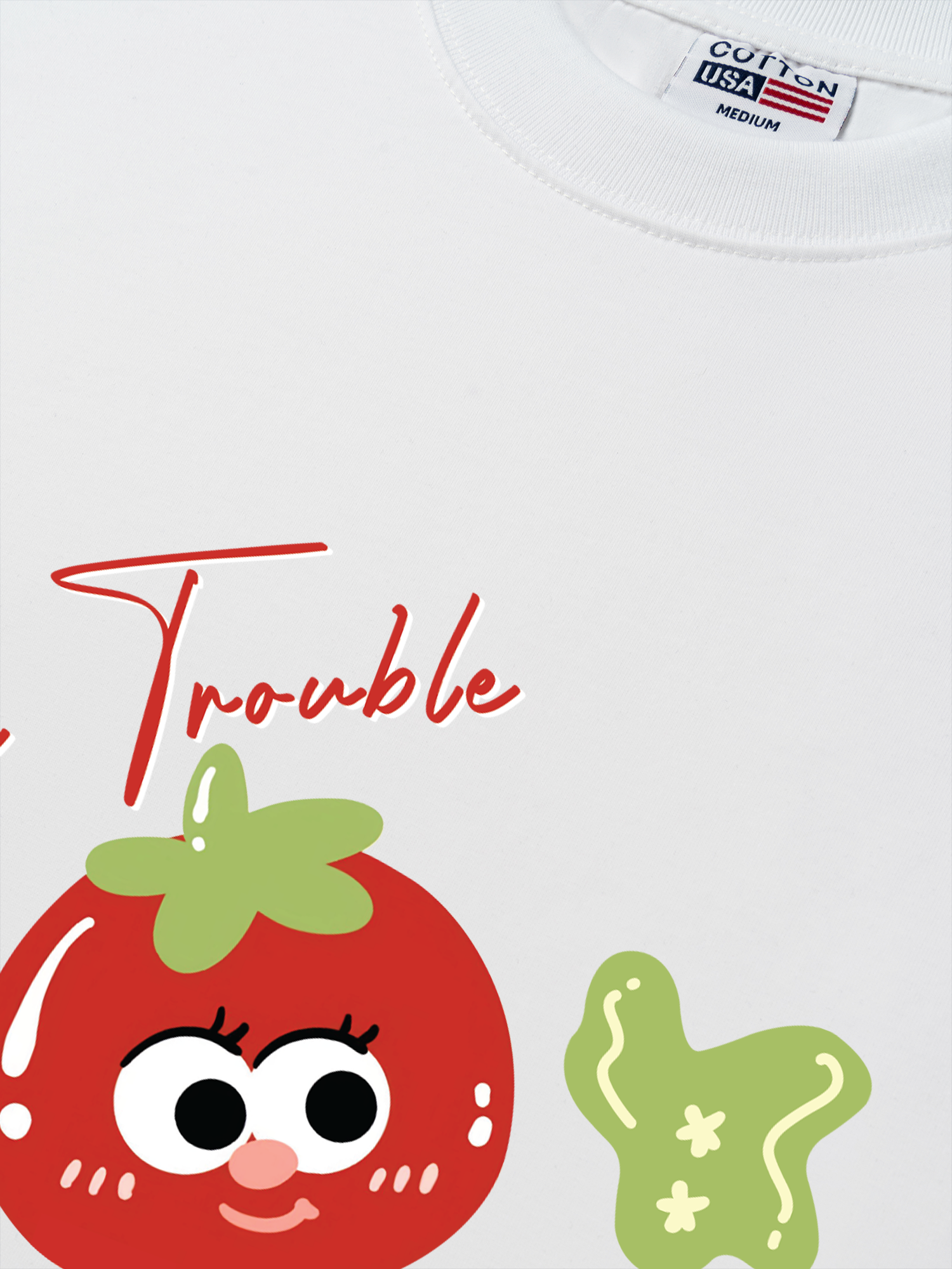 Áo Thun Relaxed Fit Yummy Mood Triple Trouble