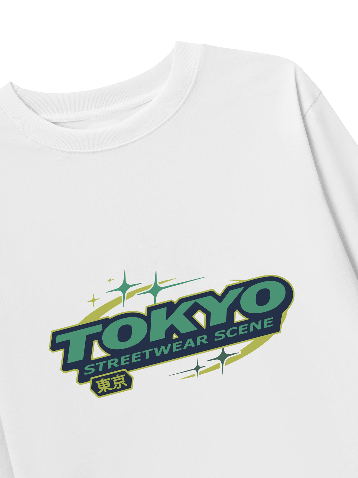 Áo Thun Dài Tay City Tokyo Streetwear Scene