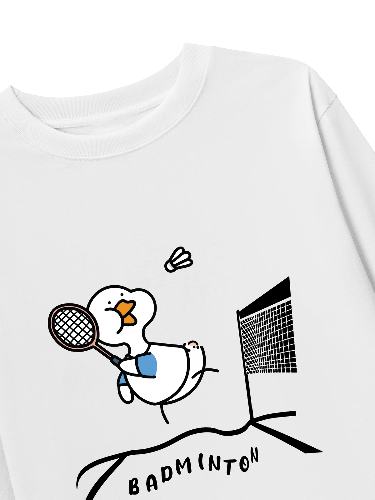 Áo Thun Dài Tay Badminton The Shuttle Duck