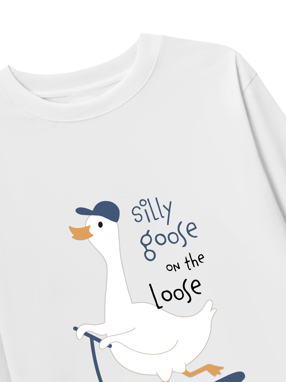 Áo Thun Dài Tay Farm Silly Goose On The Loose