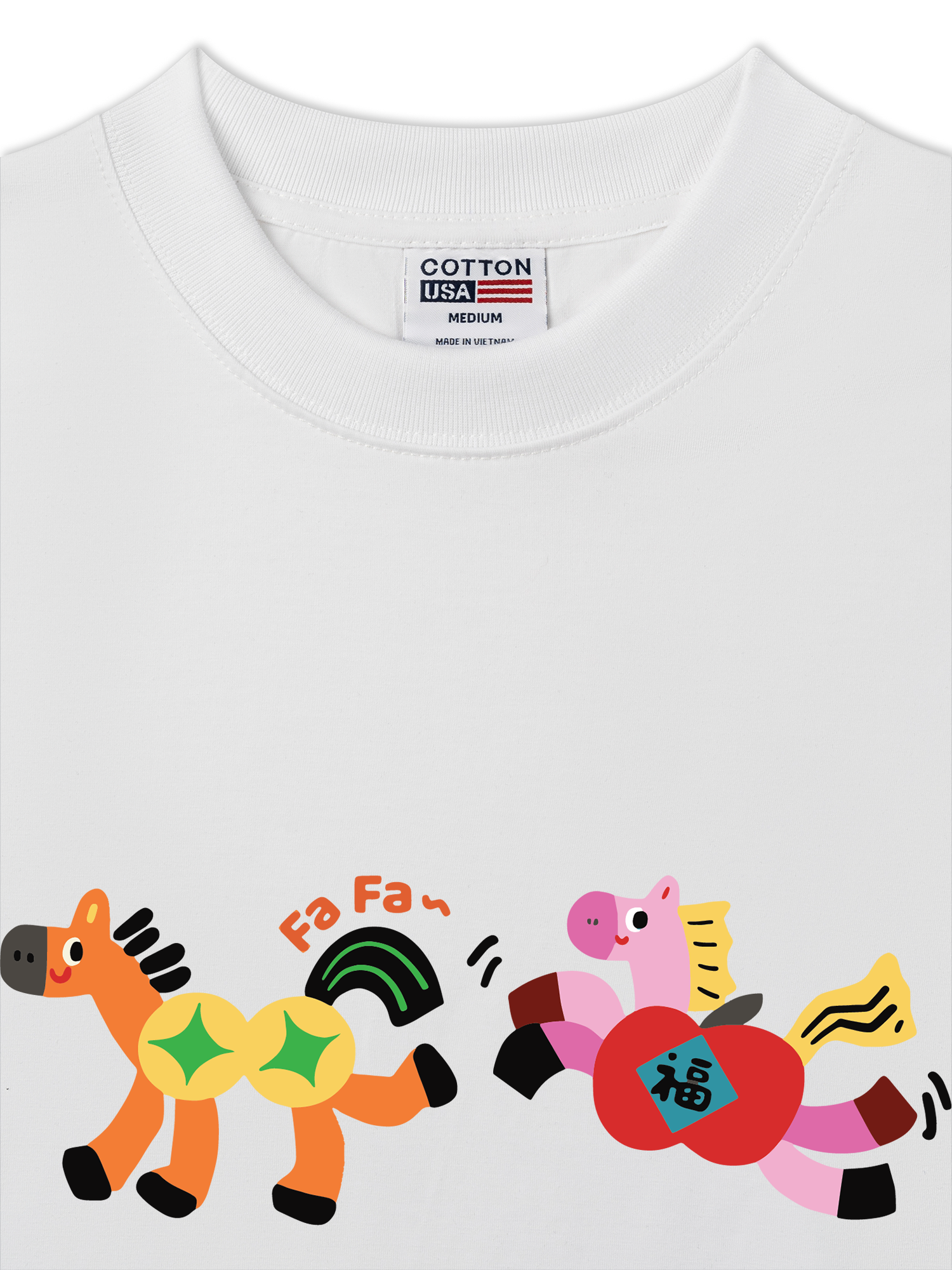 Áo Thun Relaxed Fit Horse Year