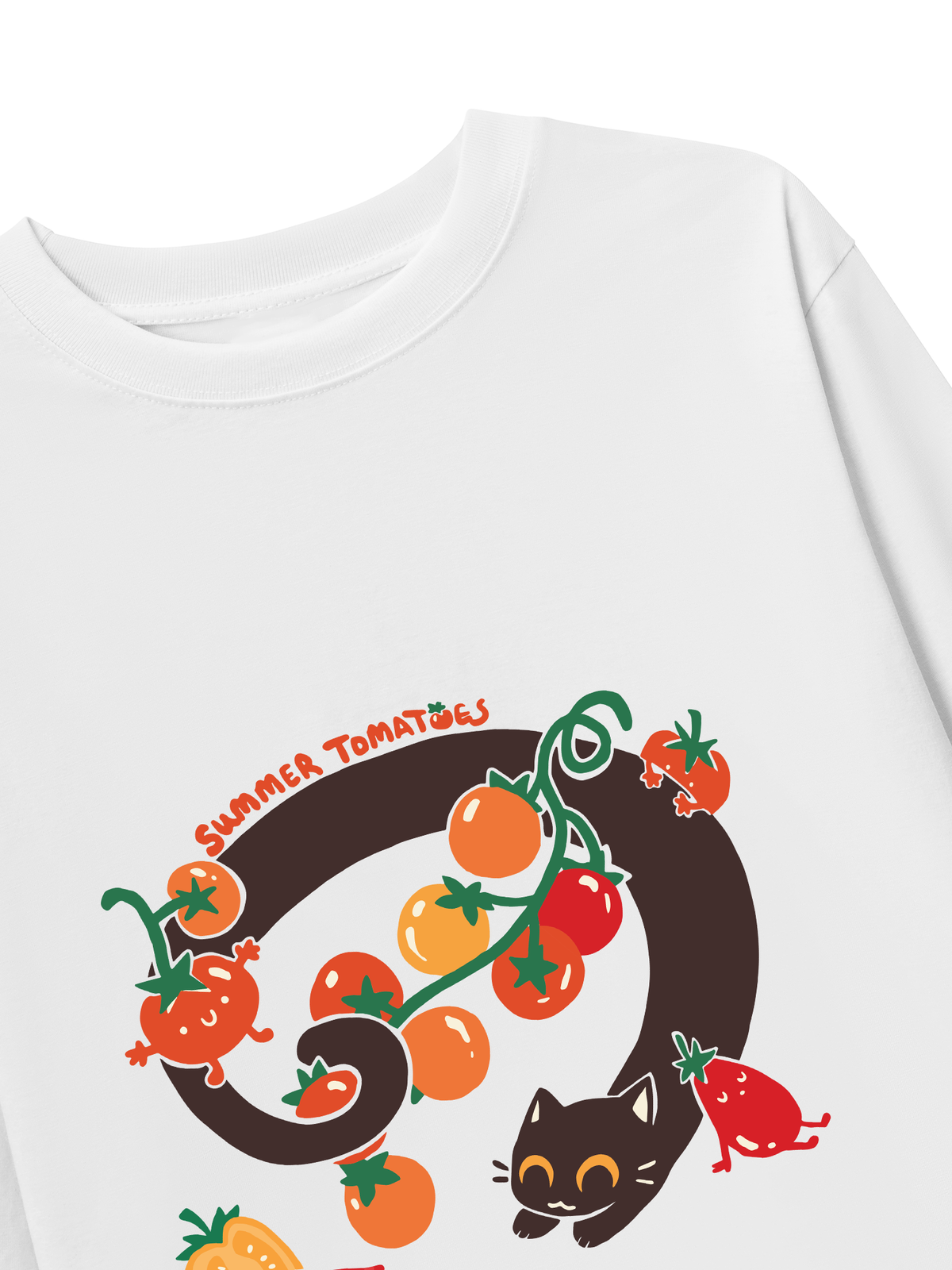 Áo Thun Dài Tay Yummy Mood Summer Tomatoes