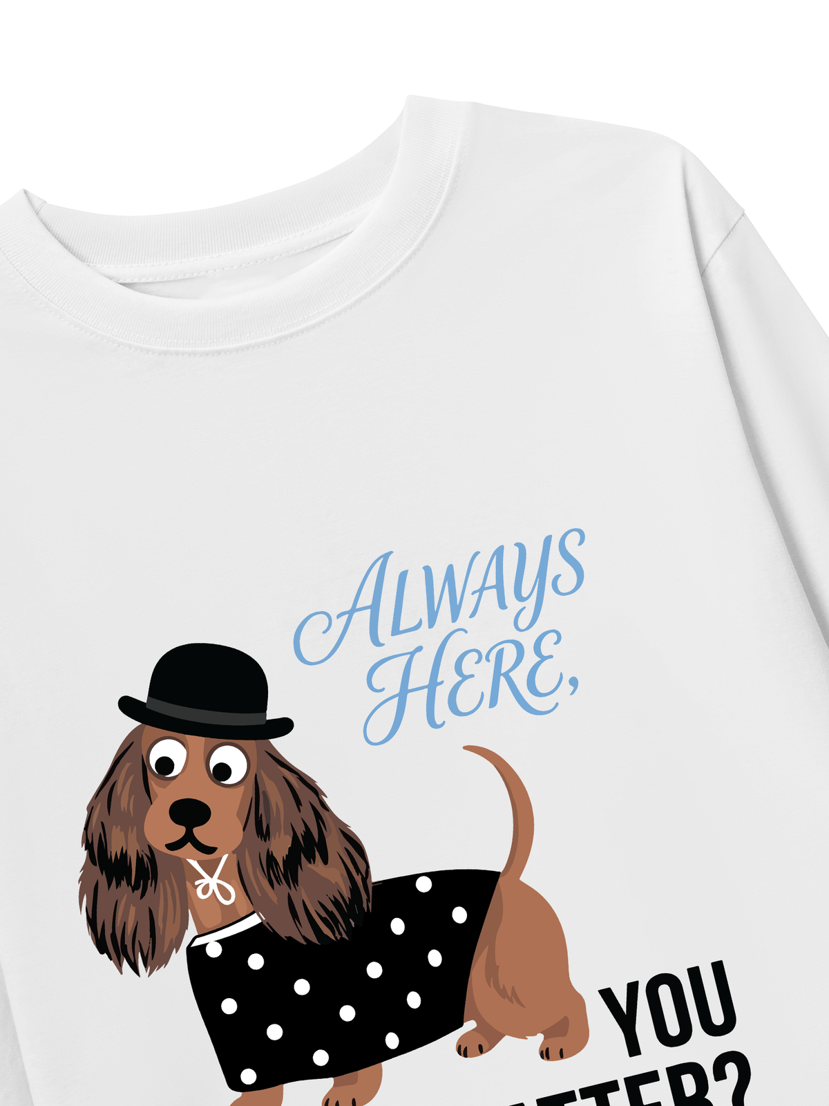 Áo Thun Dài Tay Dotty Mood Polka Dot Puppy Classic
