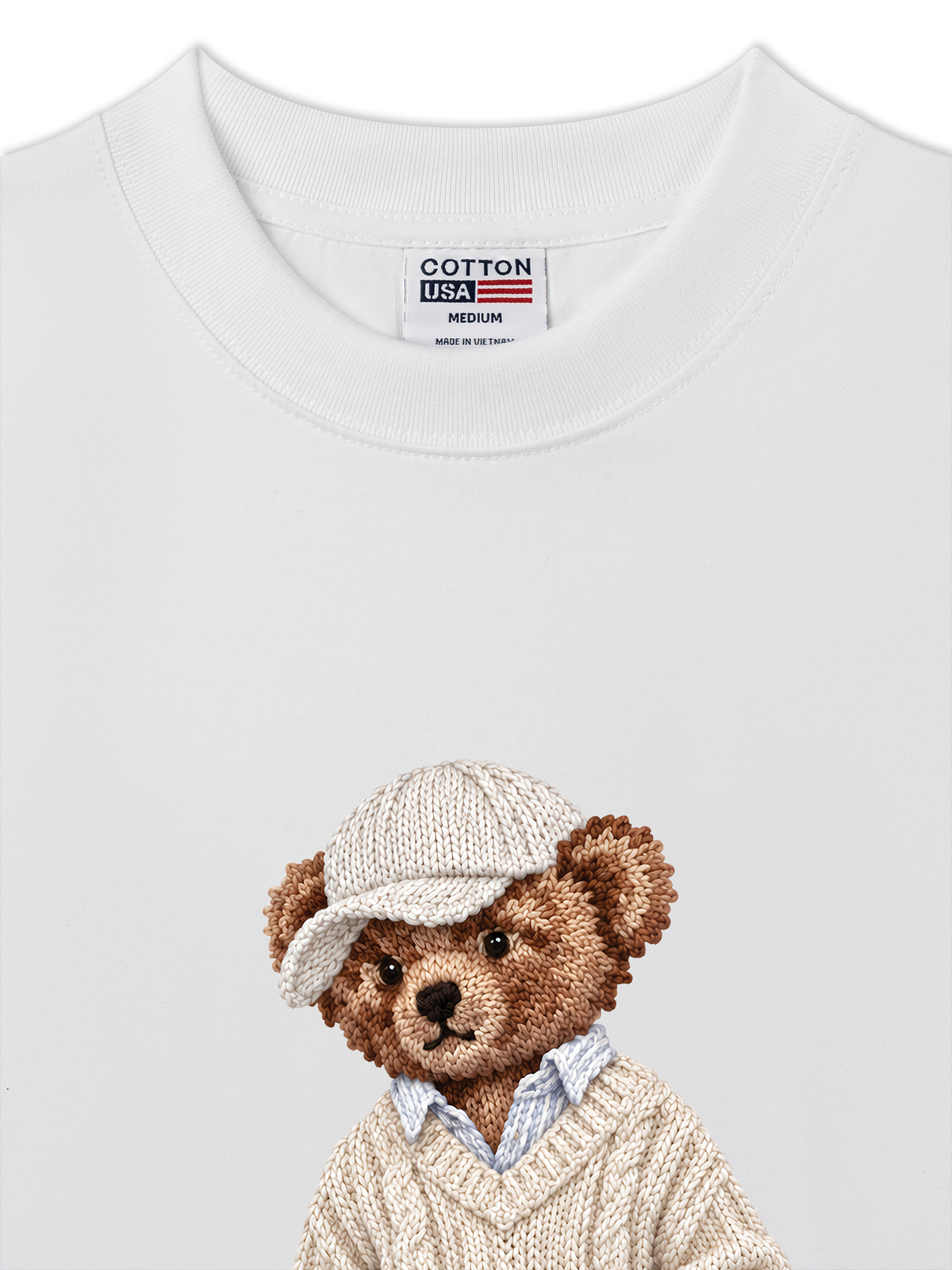 Áo Thun Relaxed Fit  Bear Daily Outfit