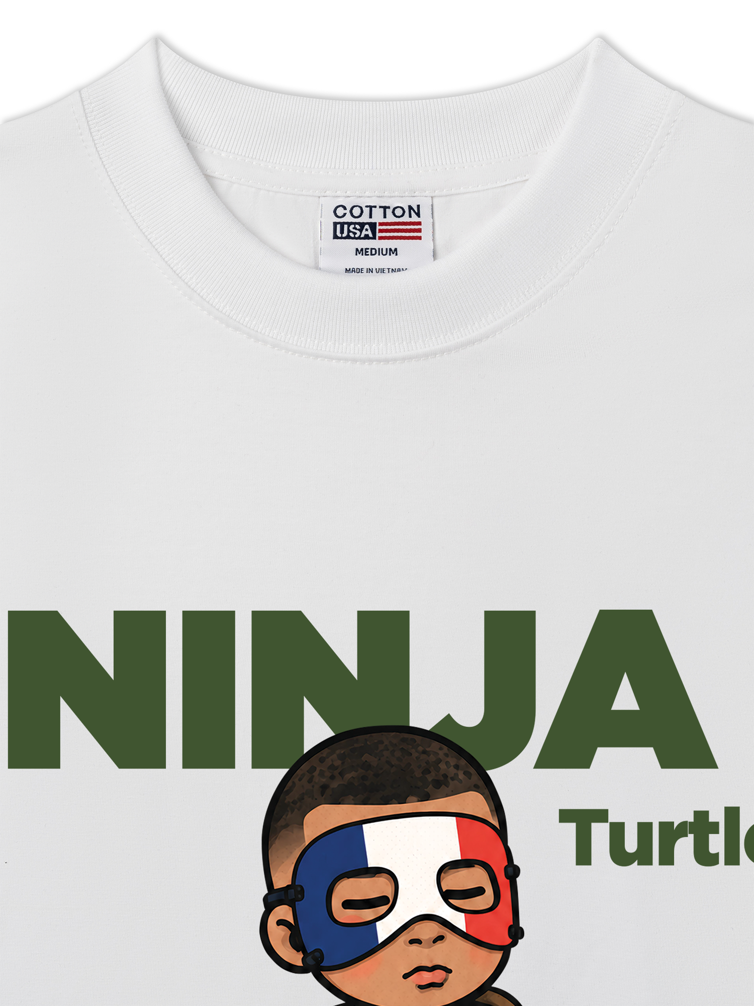 Áo Thun Relaxed Fit Soccer Ninja Turle