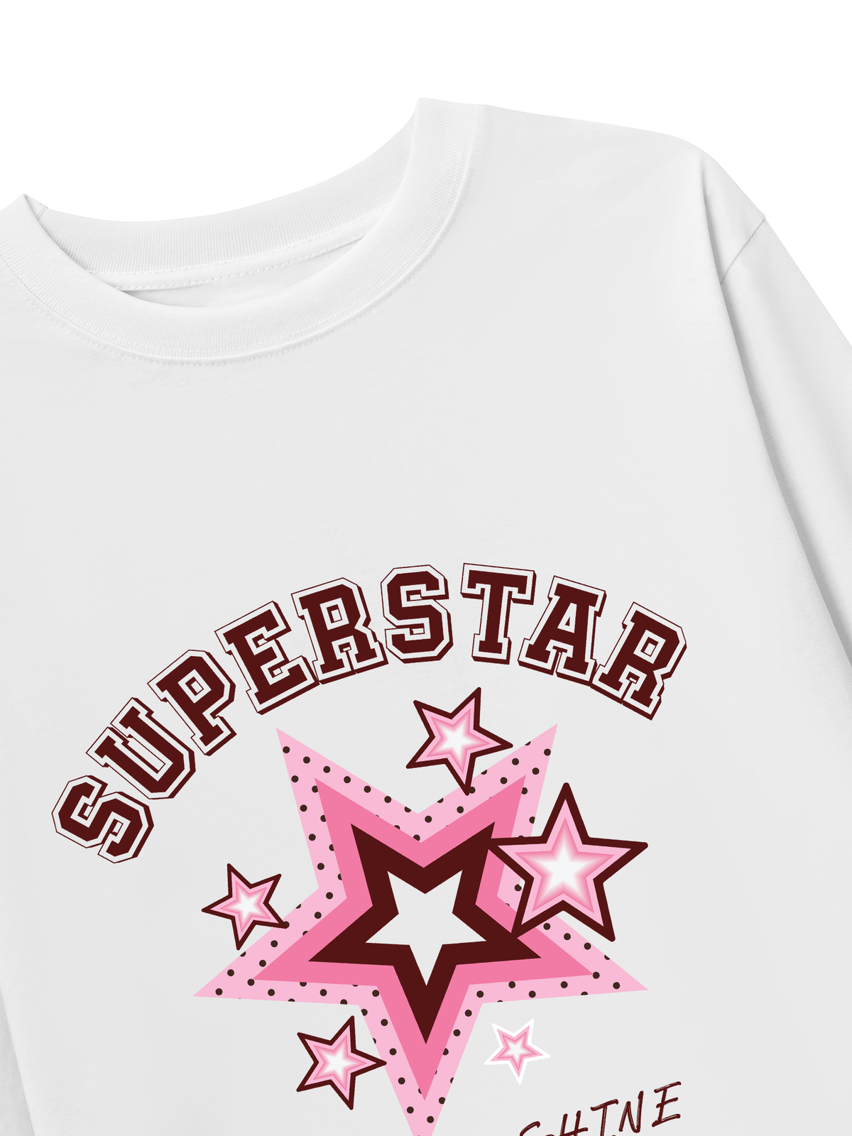 Áo Thun Dài Tay Dotty Mood Super Star