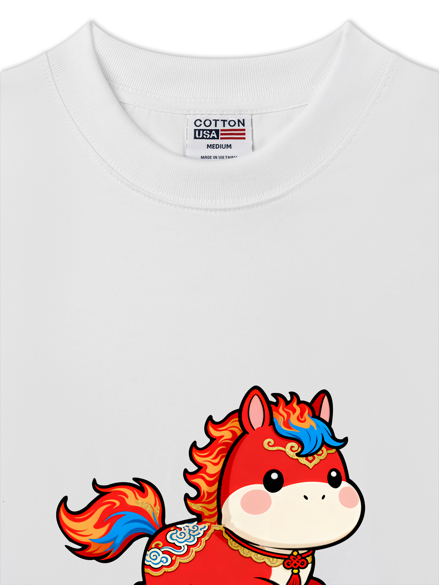 Áo Thun Relaxed Fit TET BABY HORSE